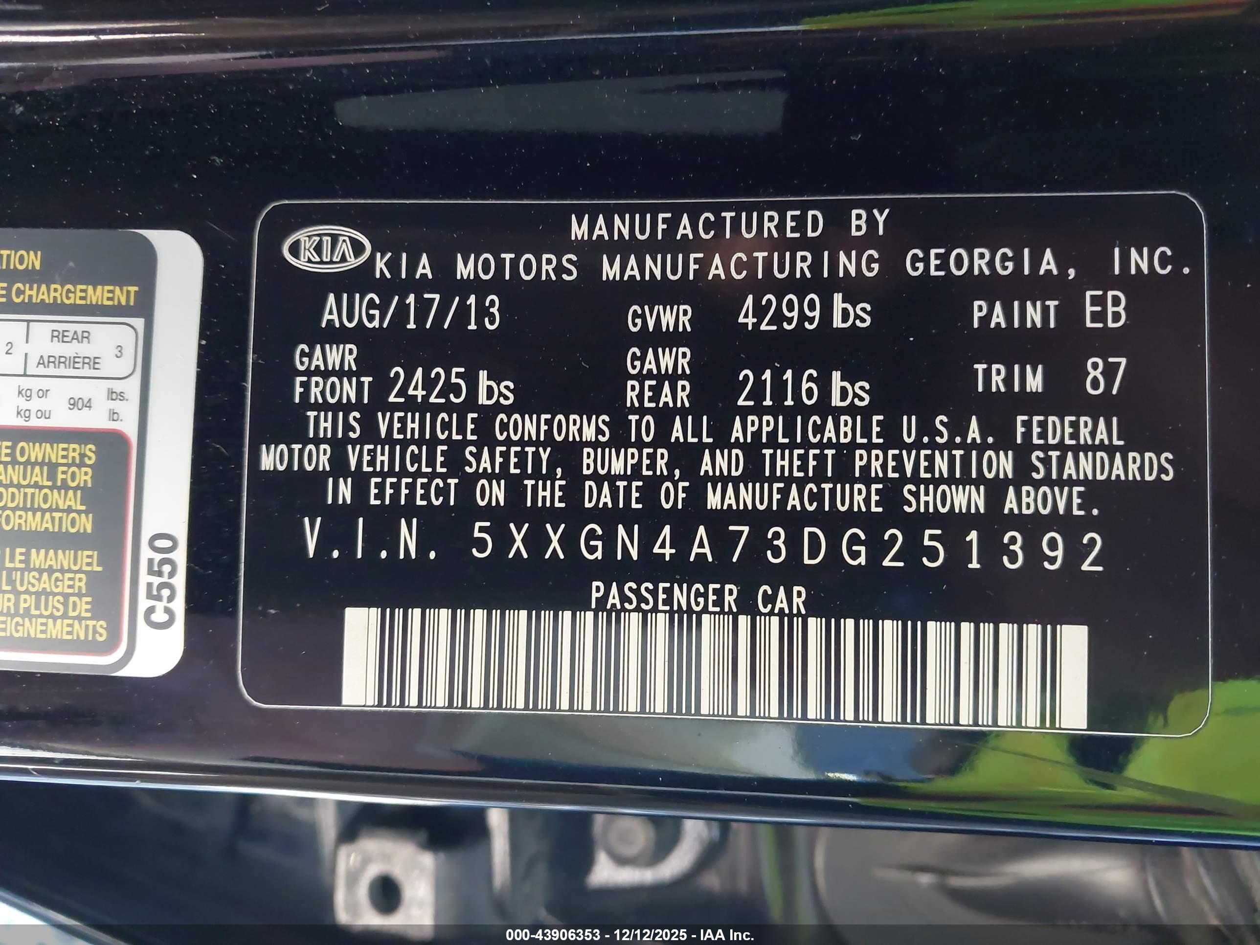 KIA OPTIMA image 9