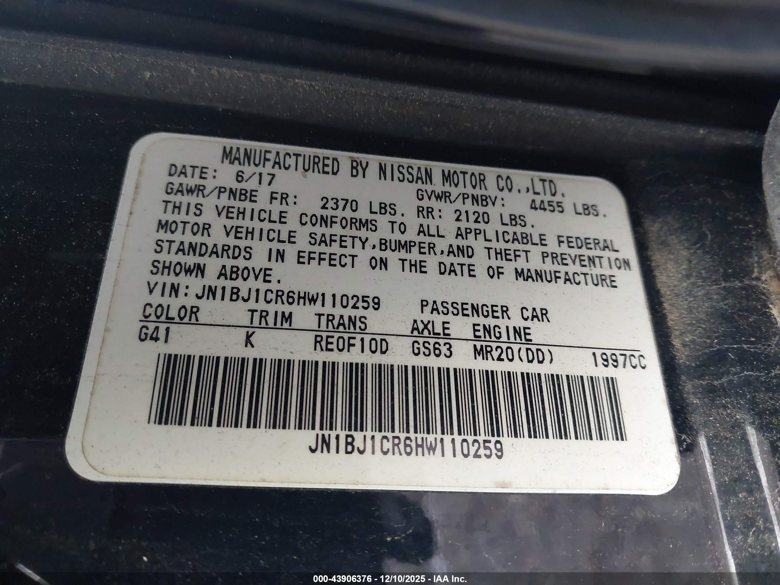 NISSAN ROGUE image 9