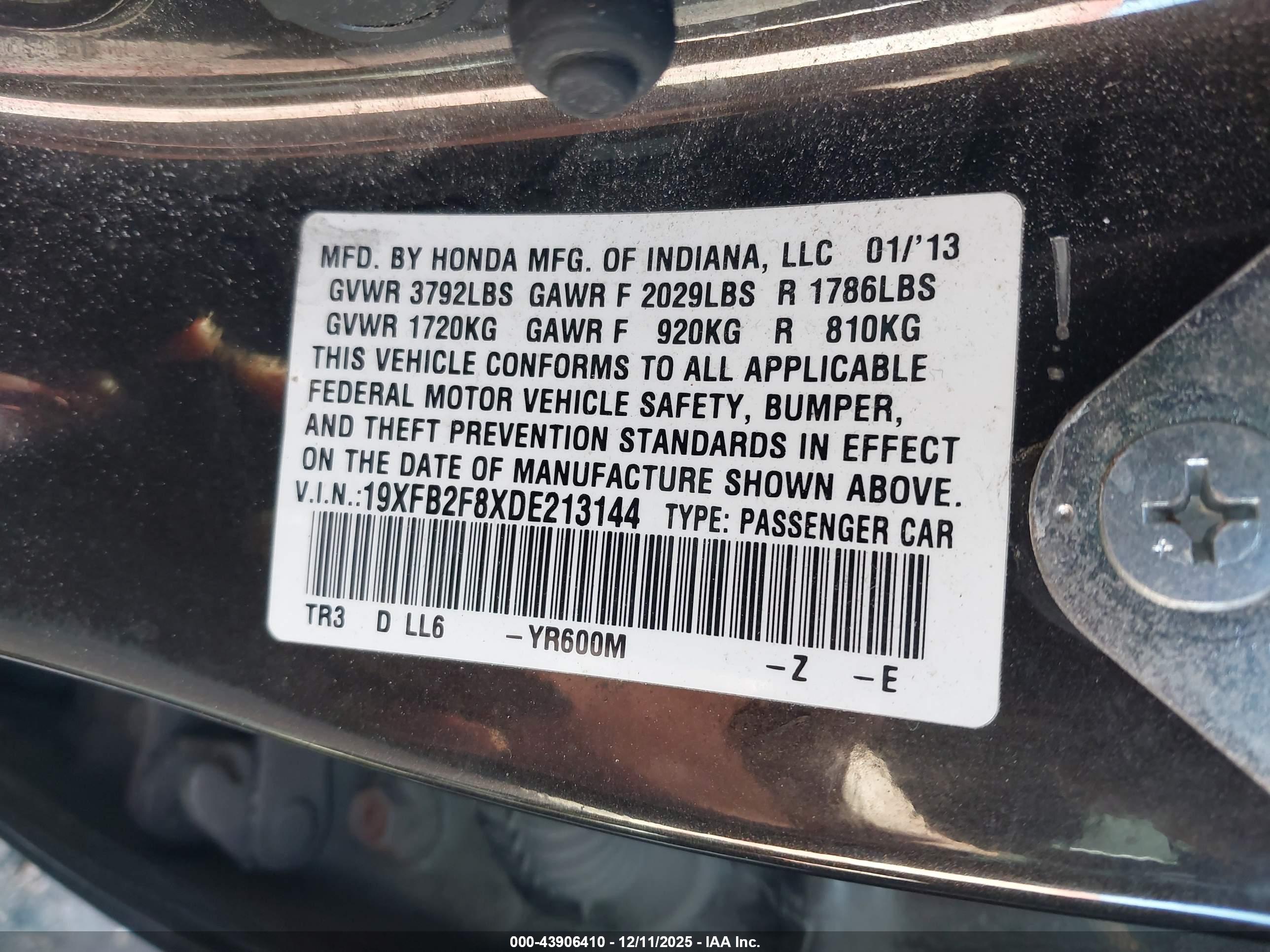 HONDA CIVIC image 9
