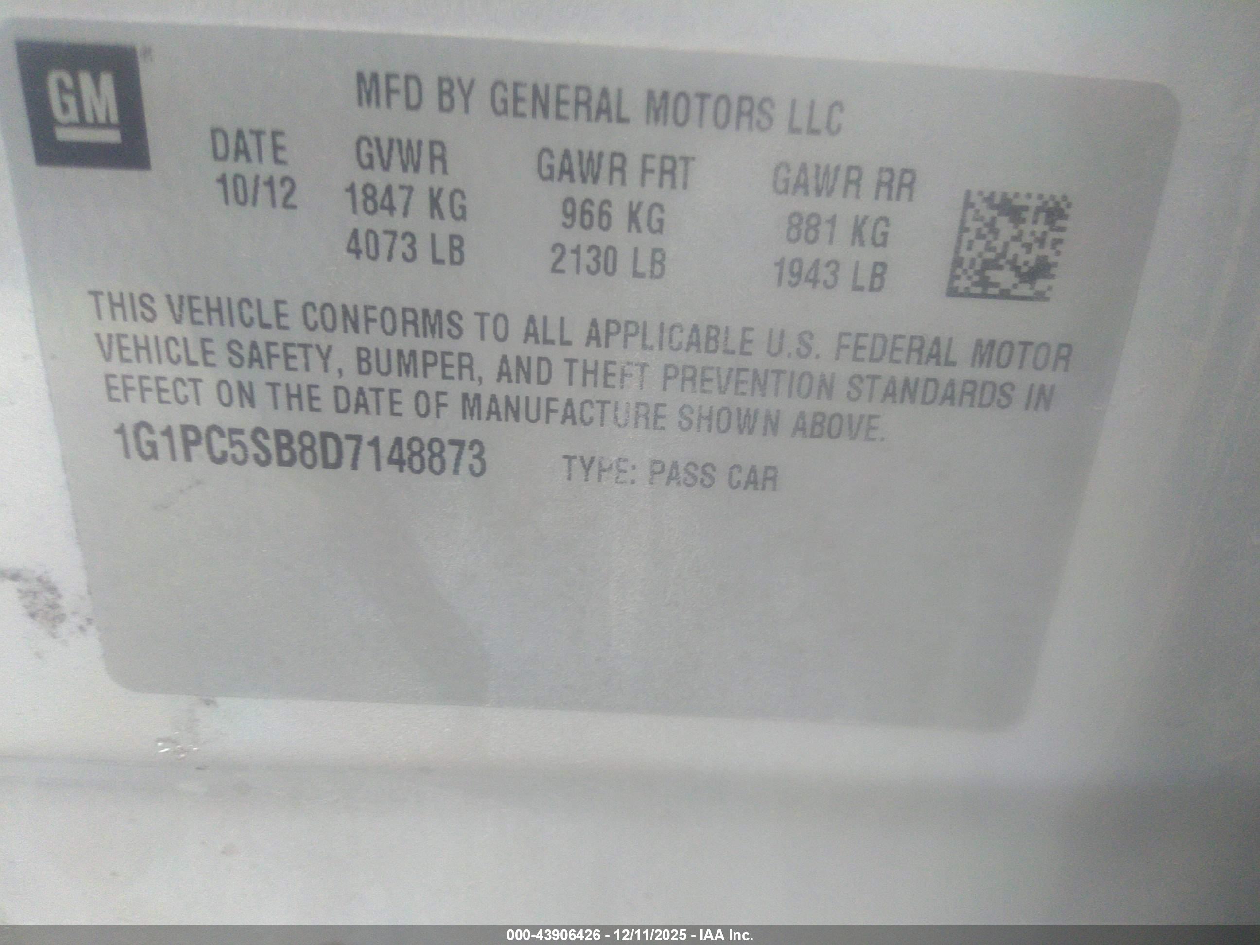 CHEVROLET CRUZE image 9