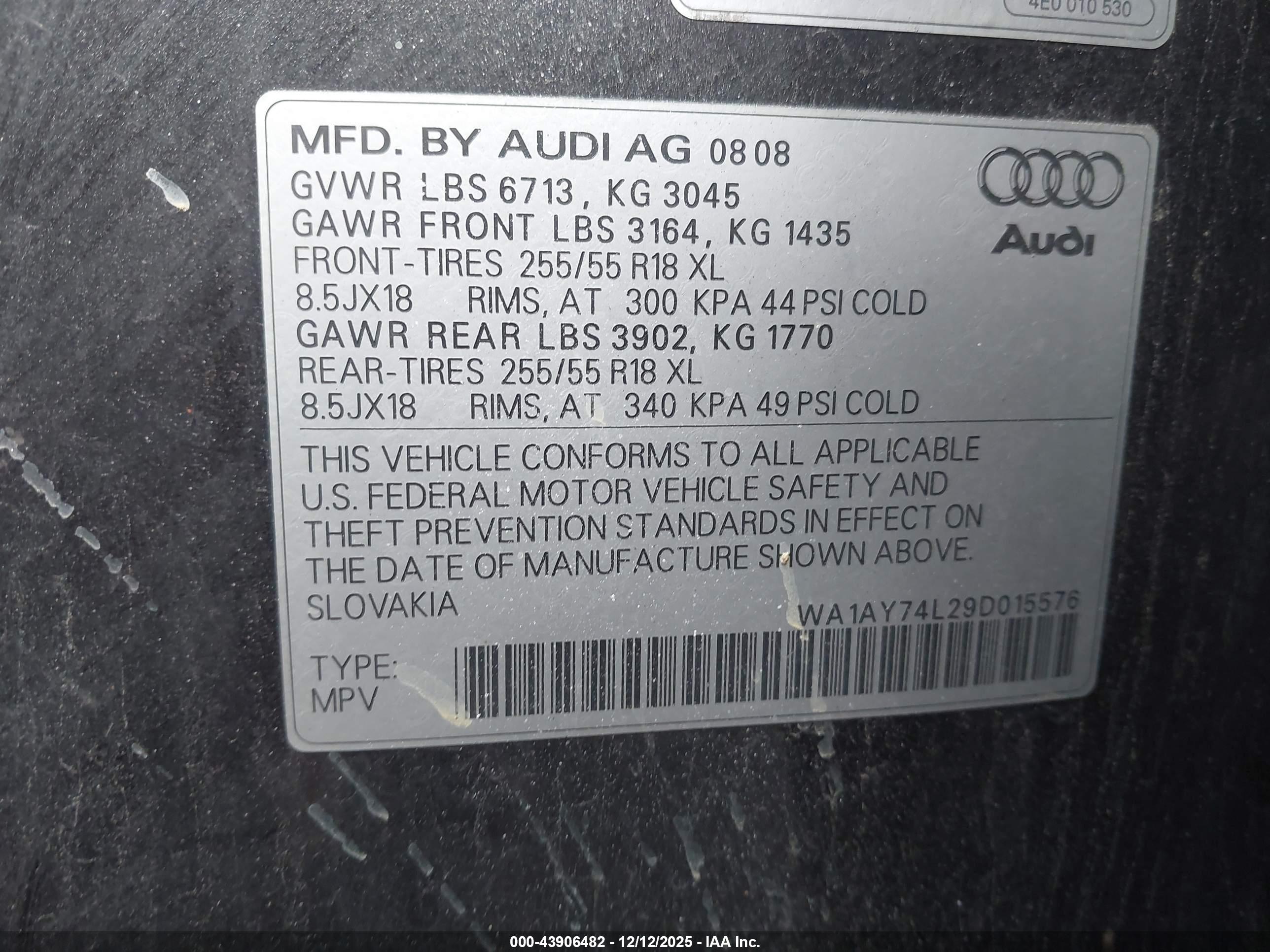 AUDI Q7 image 9