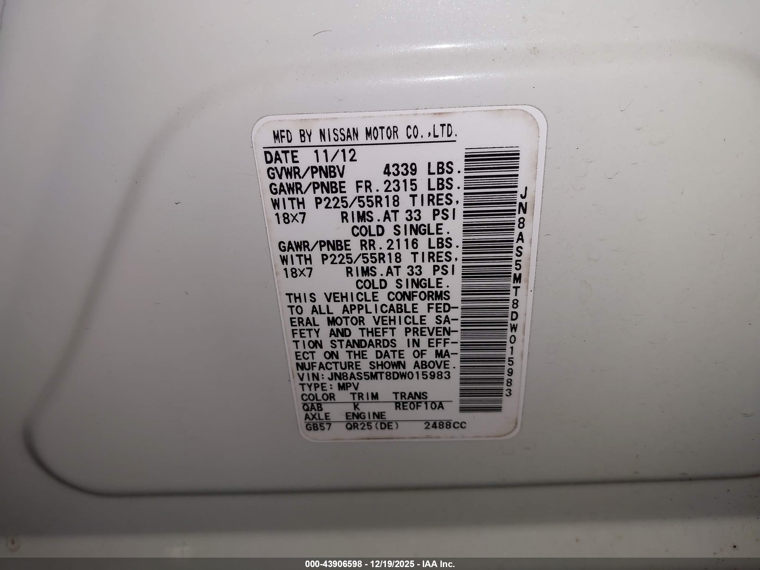 NISSAN ROGUE image 9