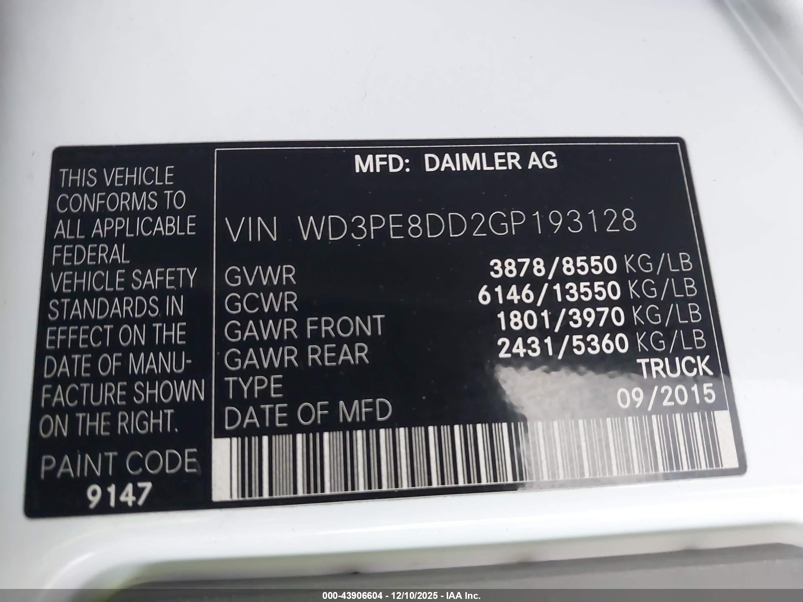 MERCEDES-BENZ SPRINTER image 9