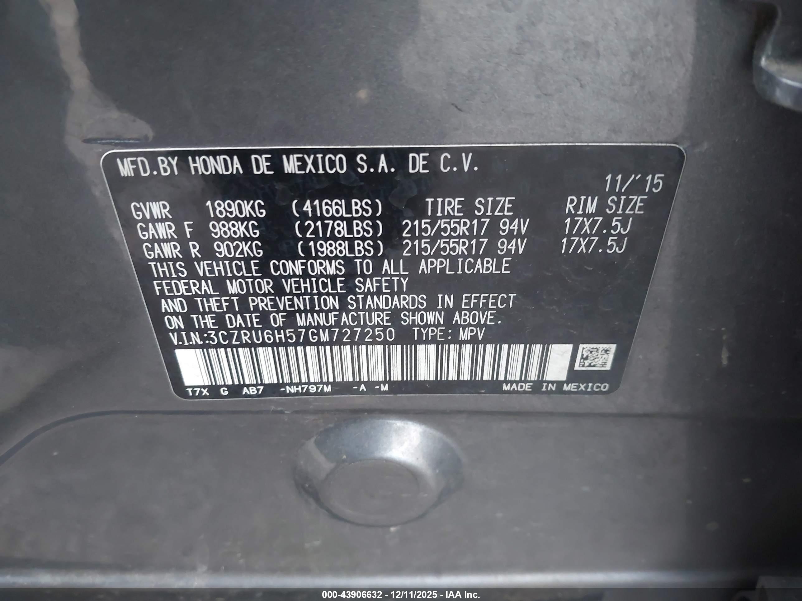 HONDA HR-V image 9
