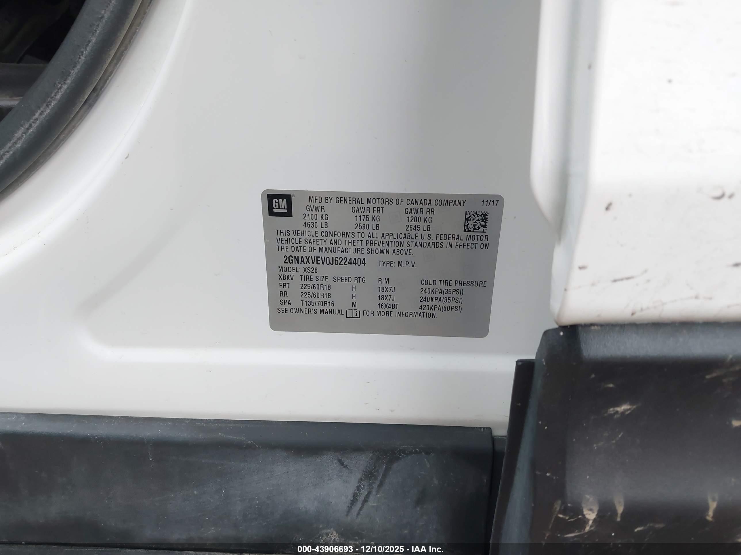 CHEVROLET EQUINOX image 9