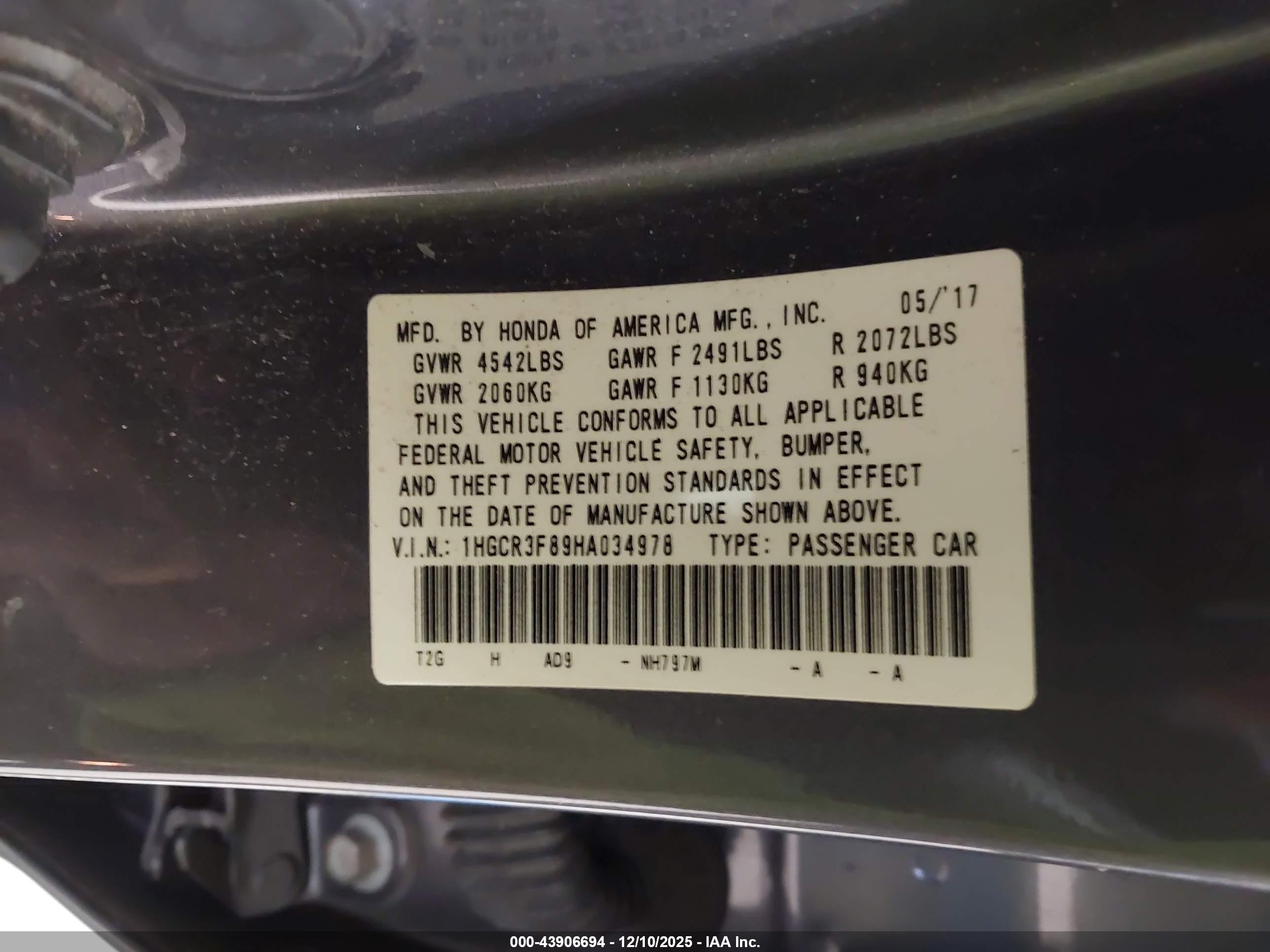 HONDA ACCORD image 9