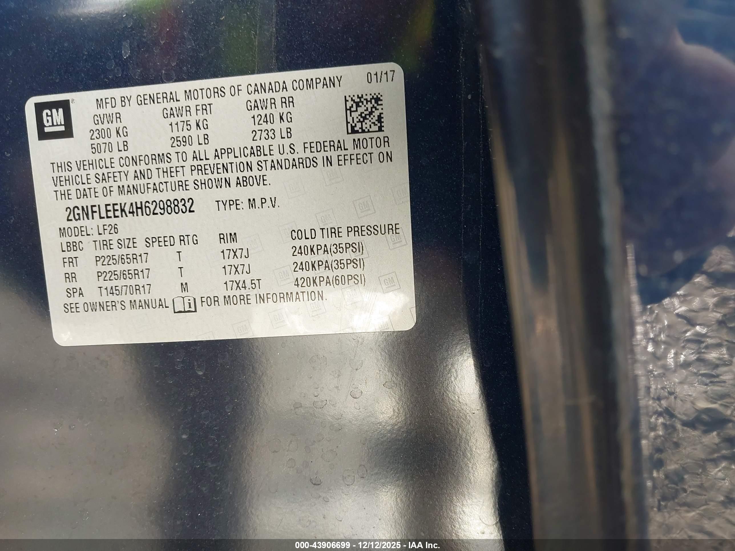 CHEVROLET EQUINOX image 9