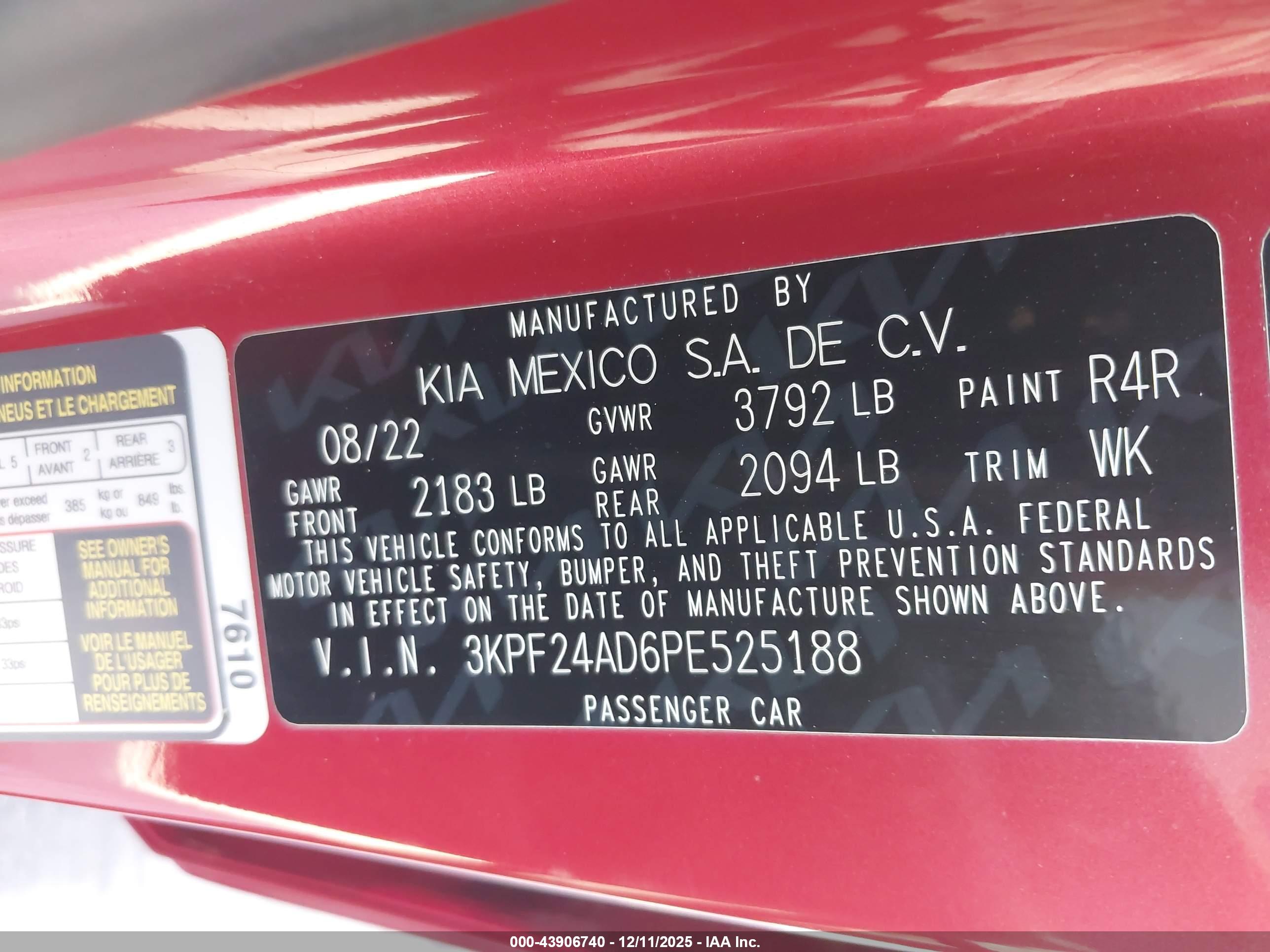 KIA FORTE image 9