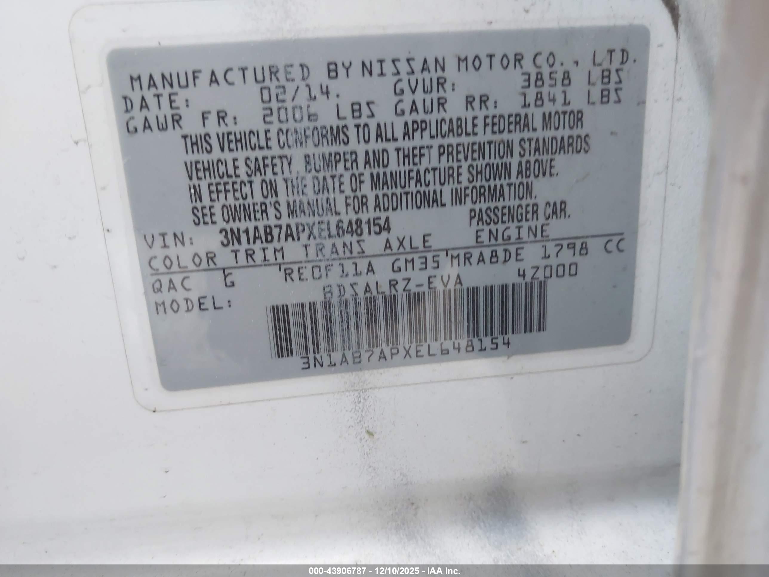 NISSAN SENTRA image 9
