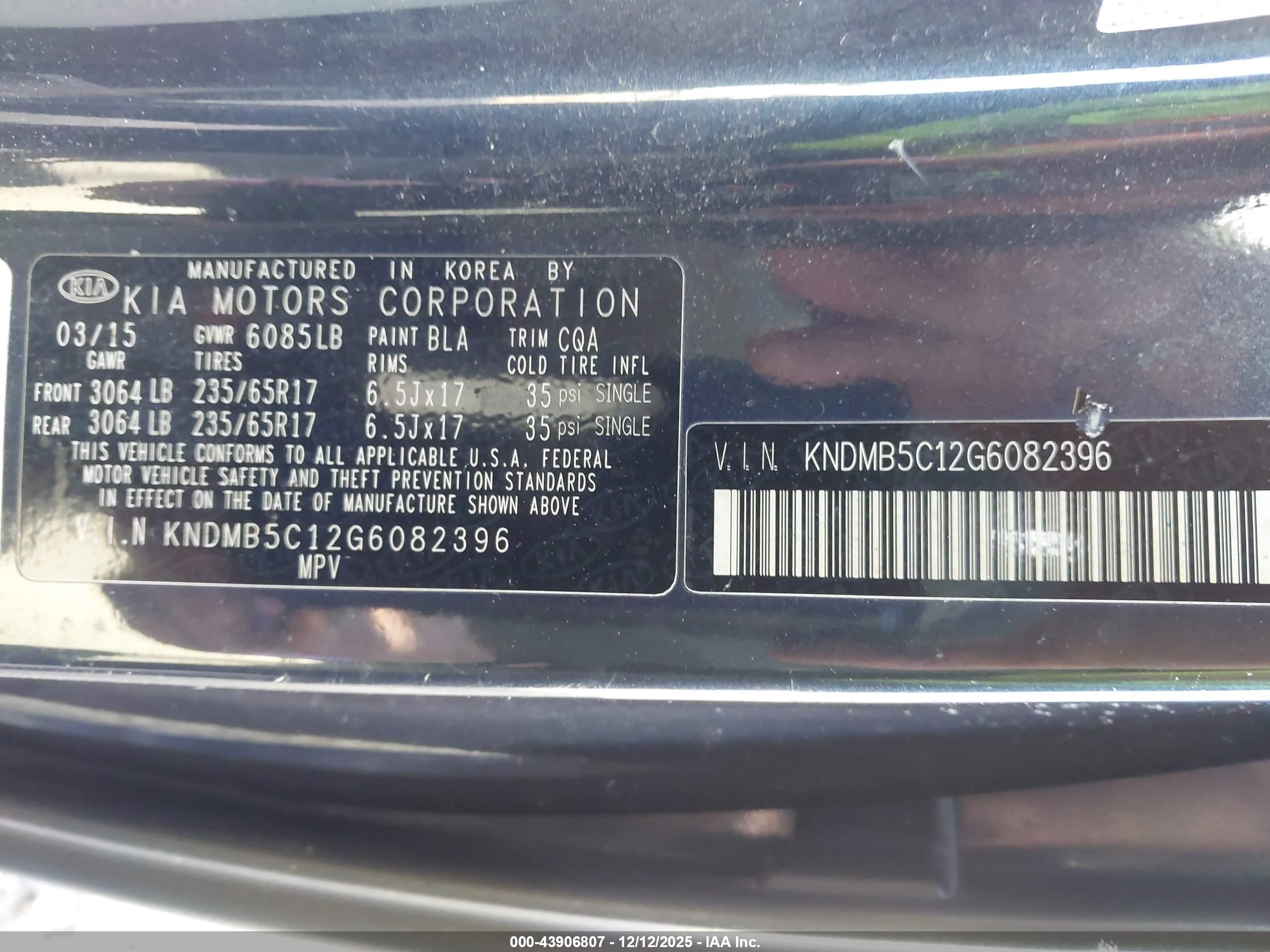 KIA SEDONA image 9