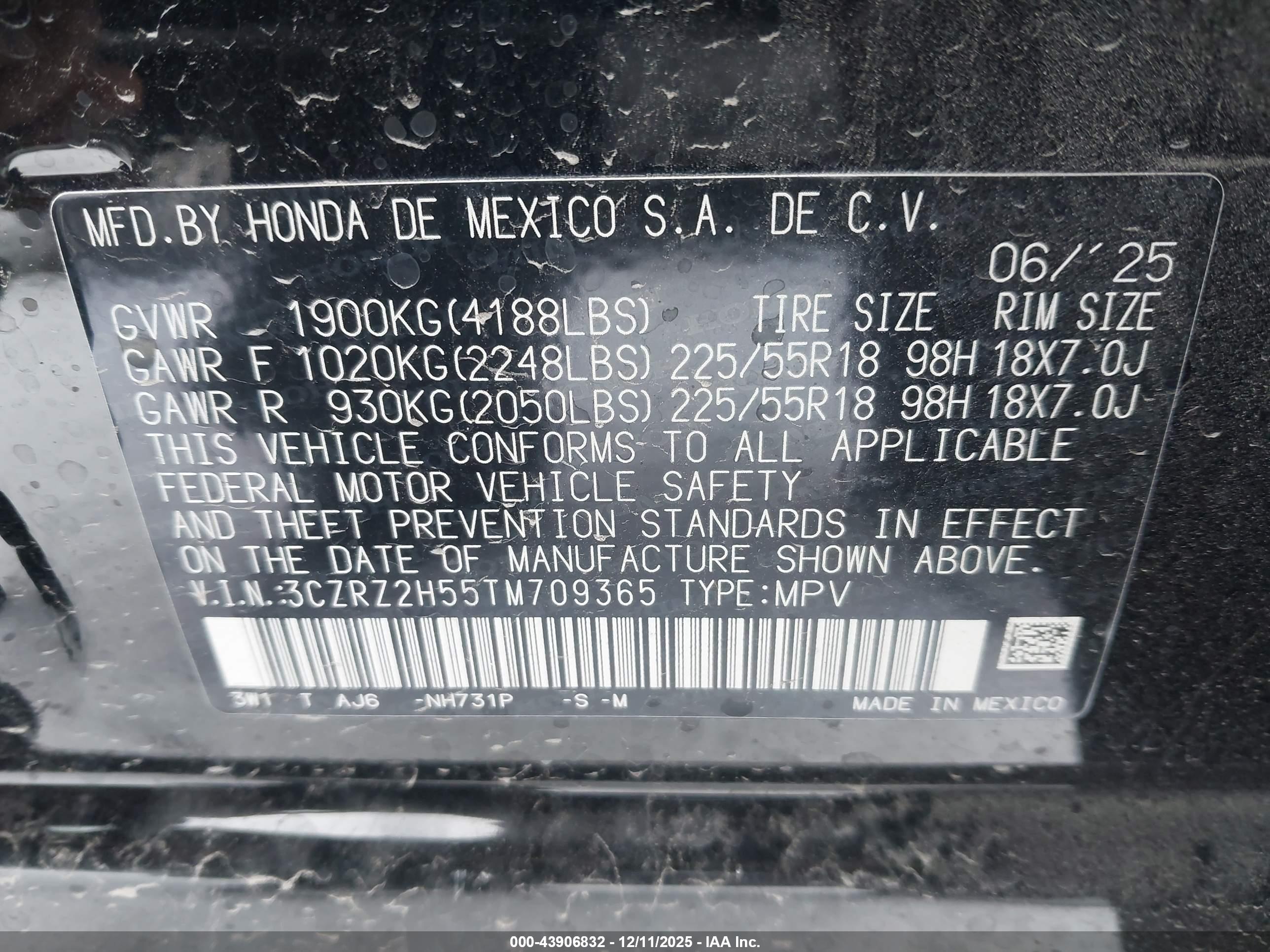 HONDA HR-V image 9