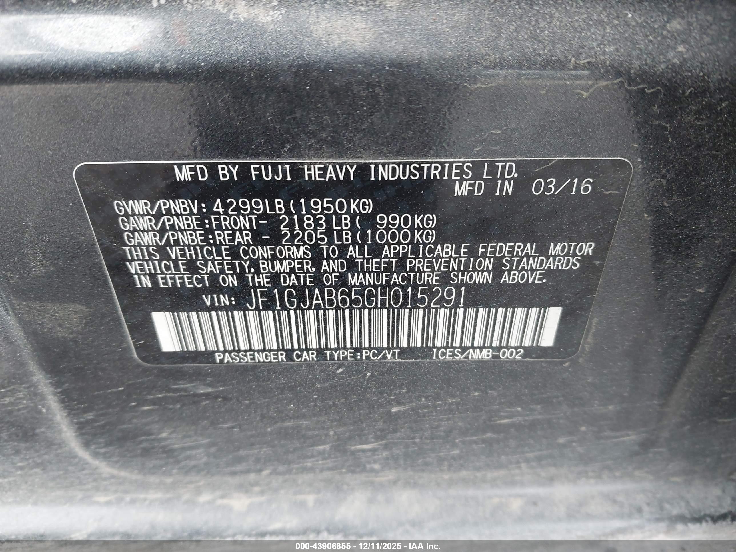 SUBARU IMPREZA image 9