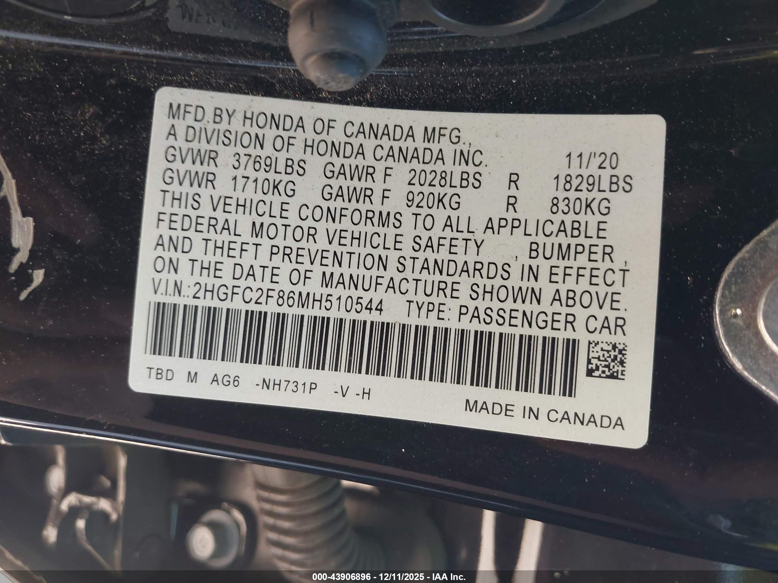HONDA CIVIC image 9
