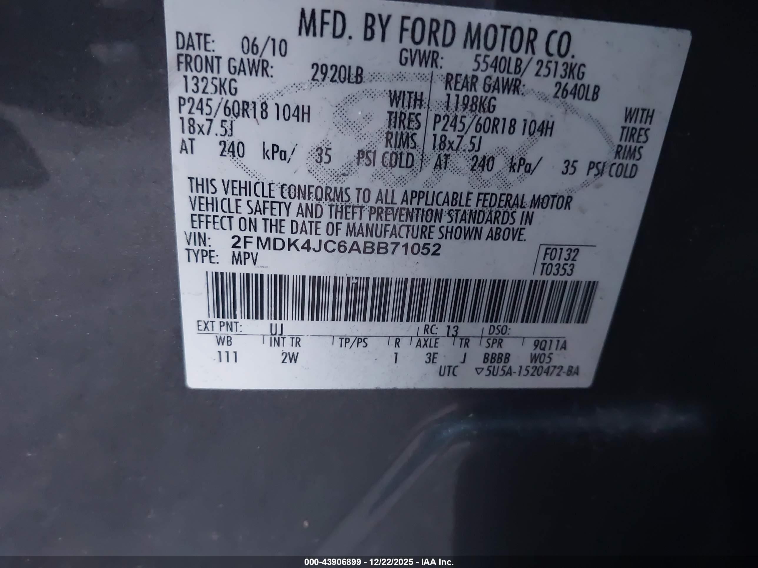 FORD EDGE image 9