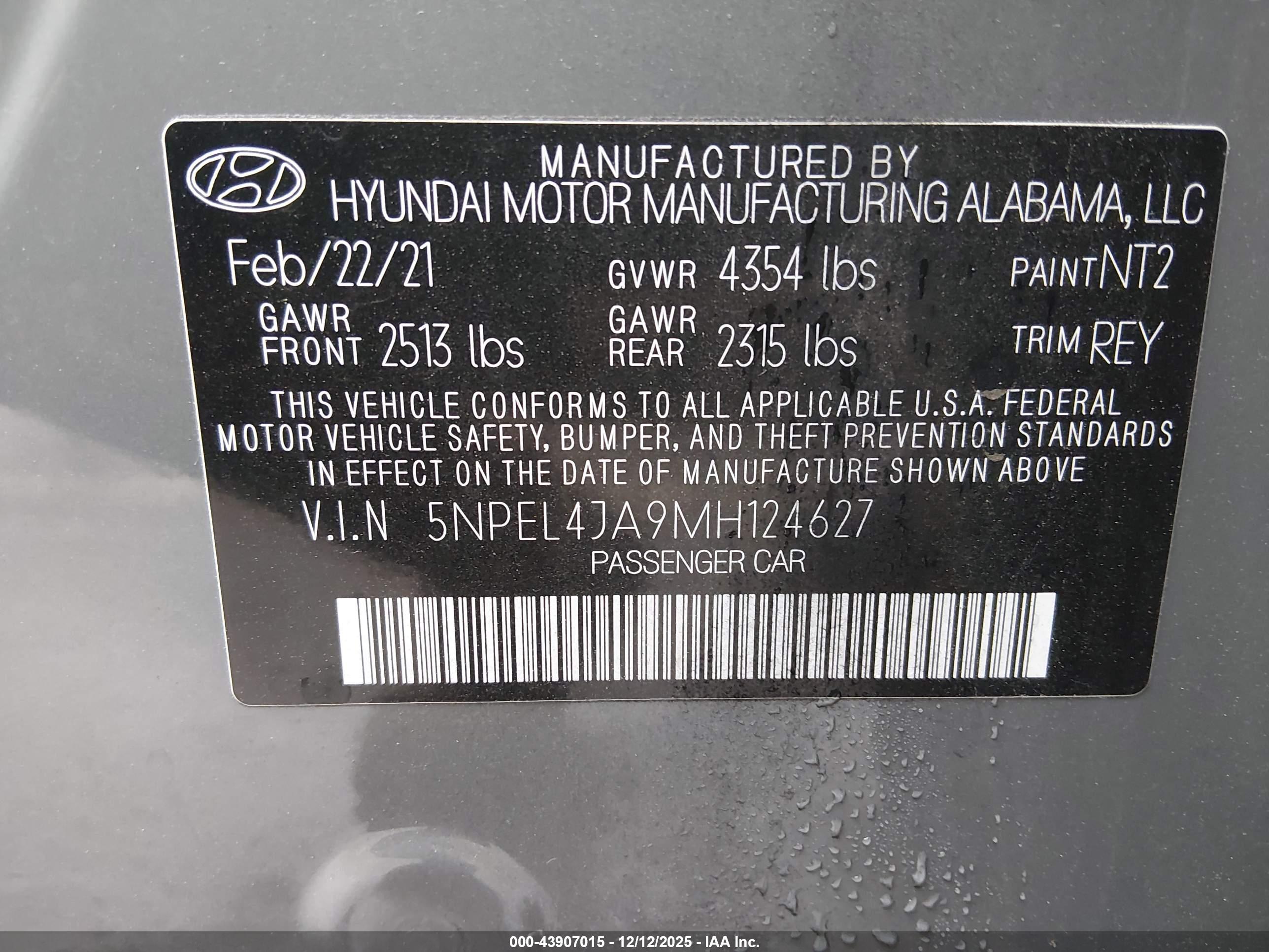HYUNDAI SONATA image 9