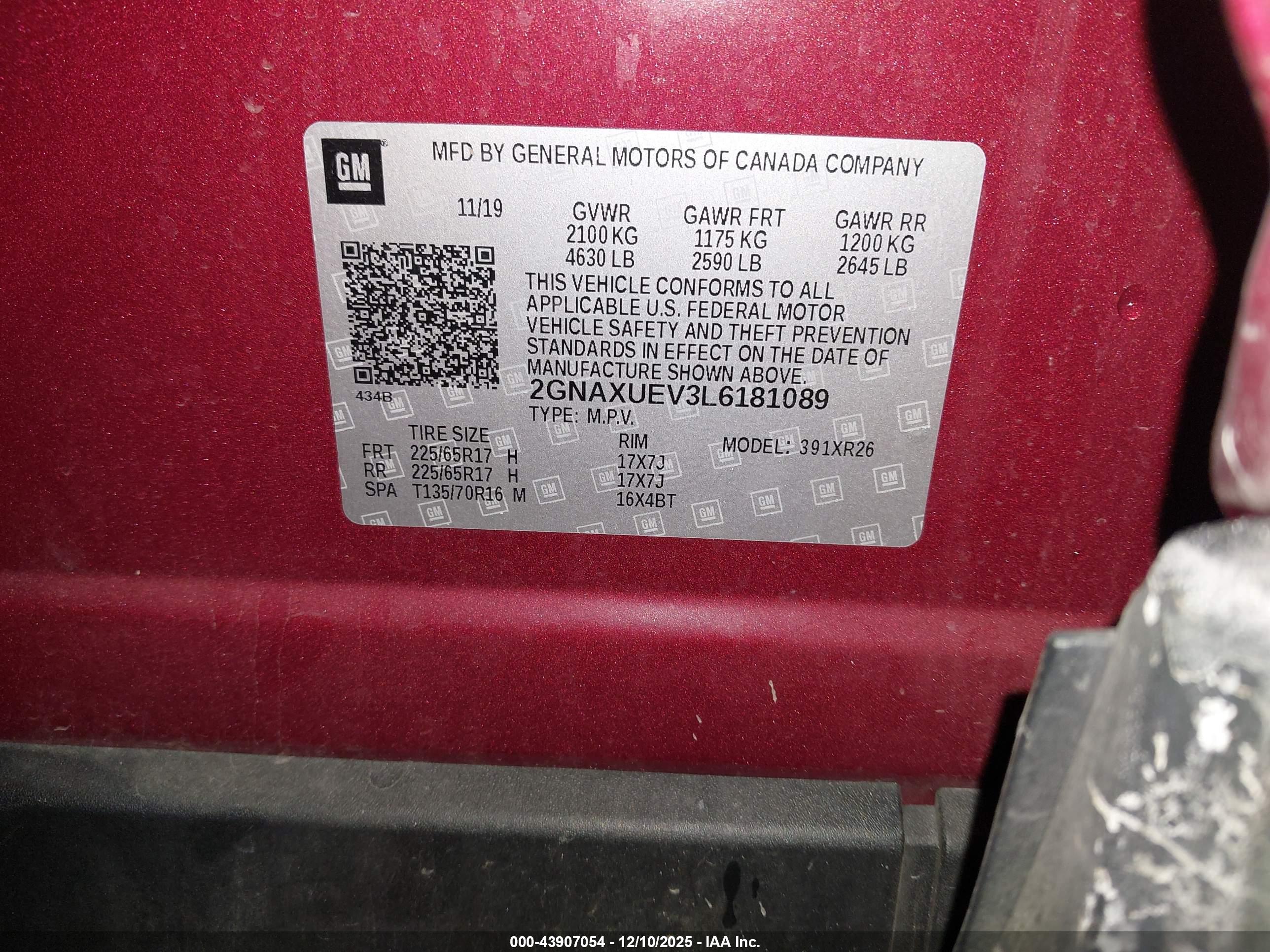 CHEVROLET EQUINOX image 9