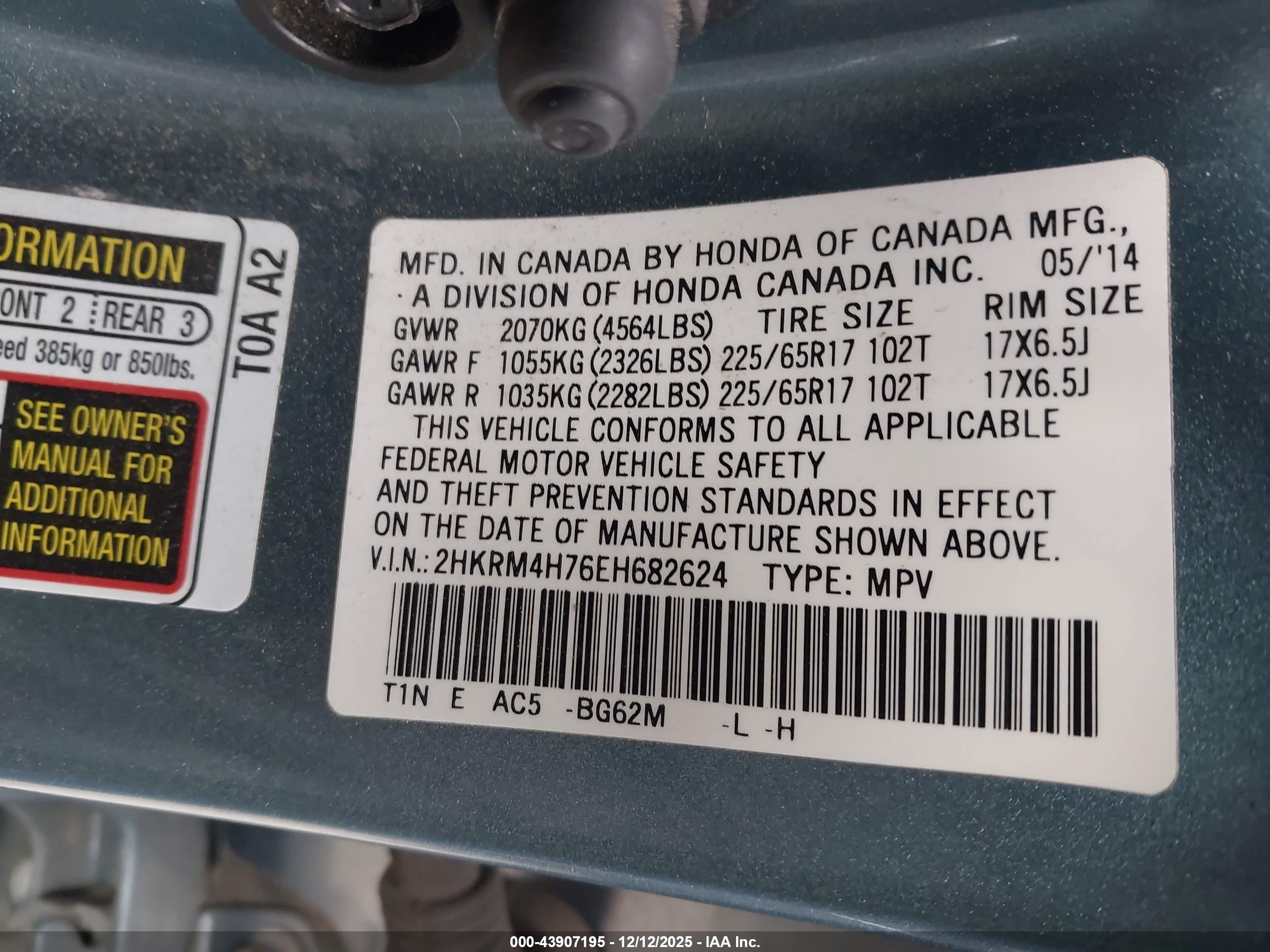 HONDA CR-V image 9