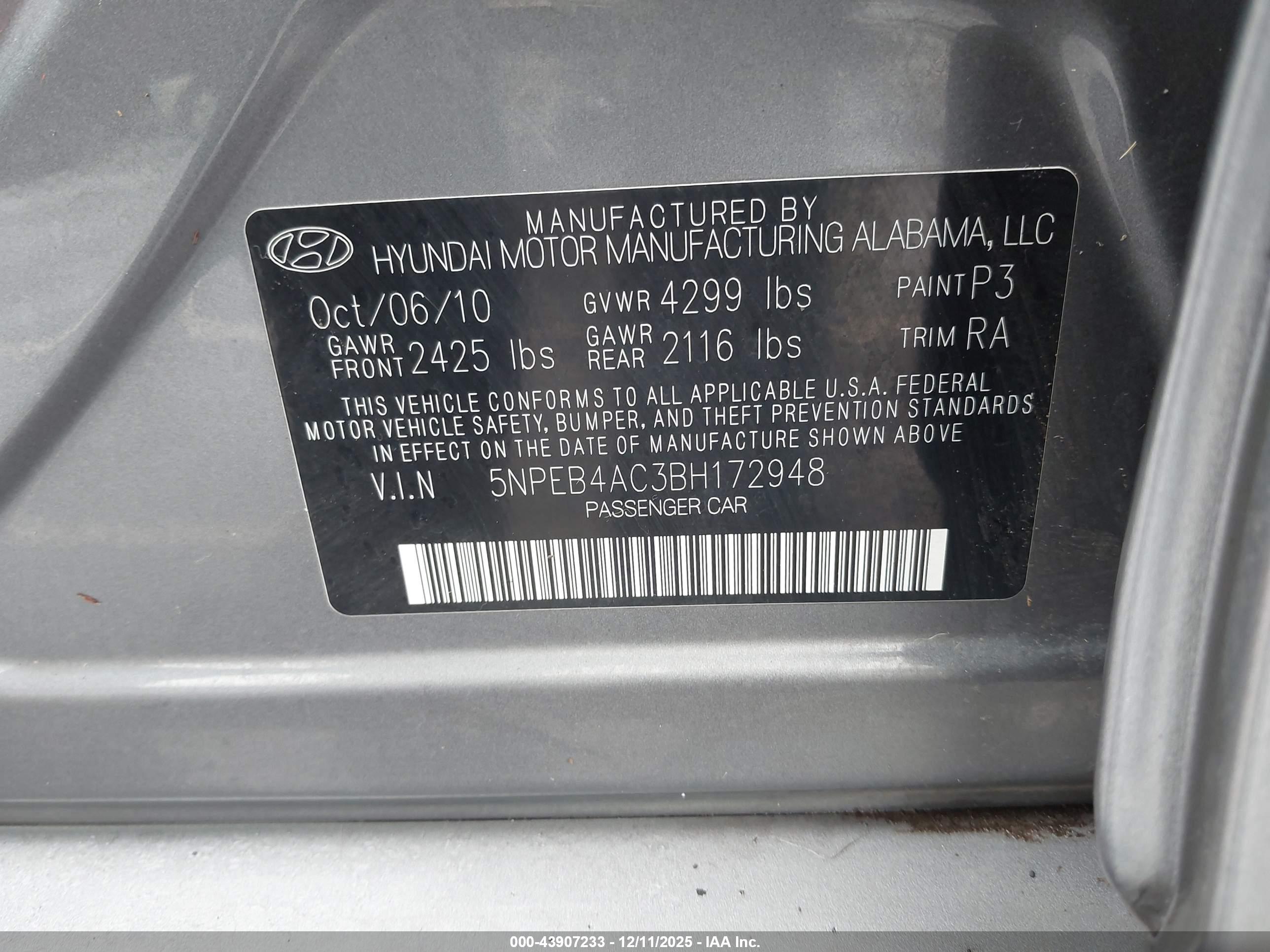 HYUNDAI SONATA image 9