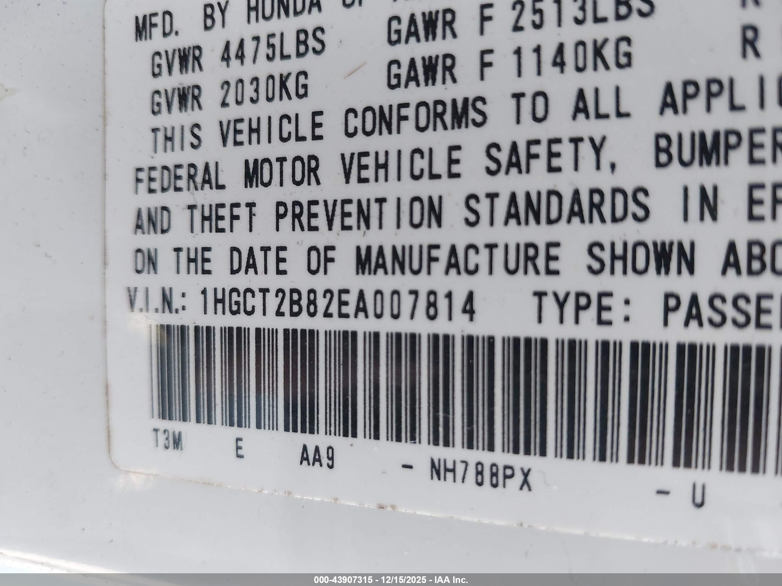 HONDA ACCORD image 9