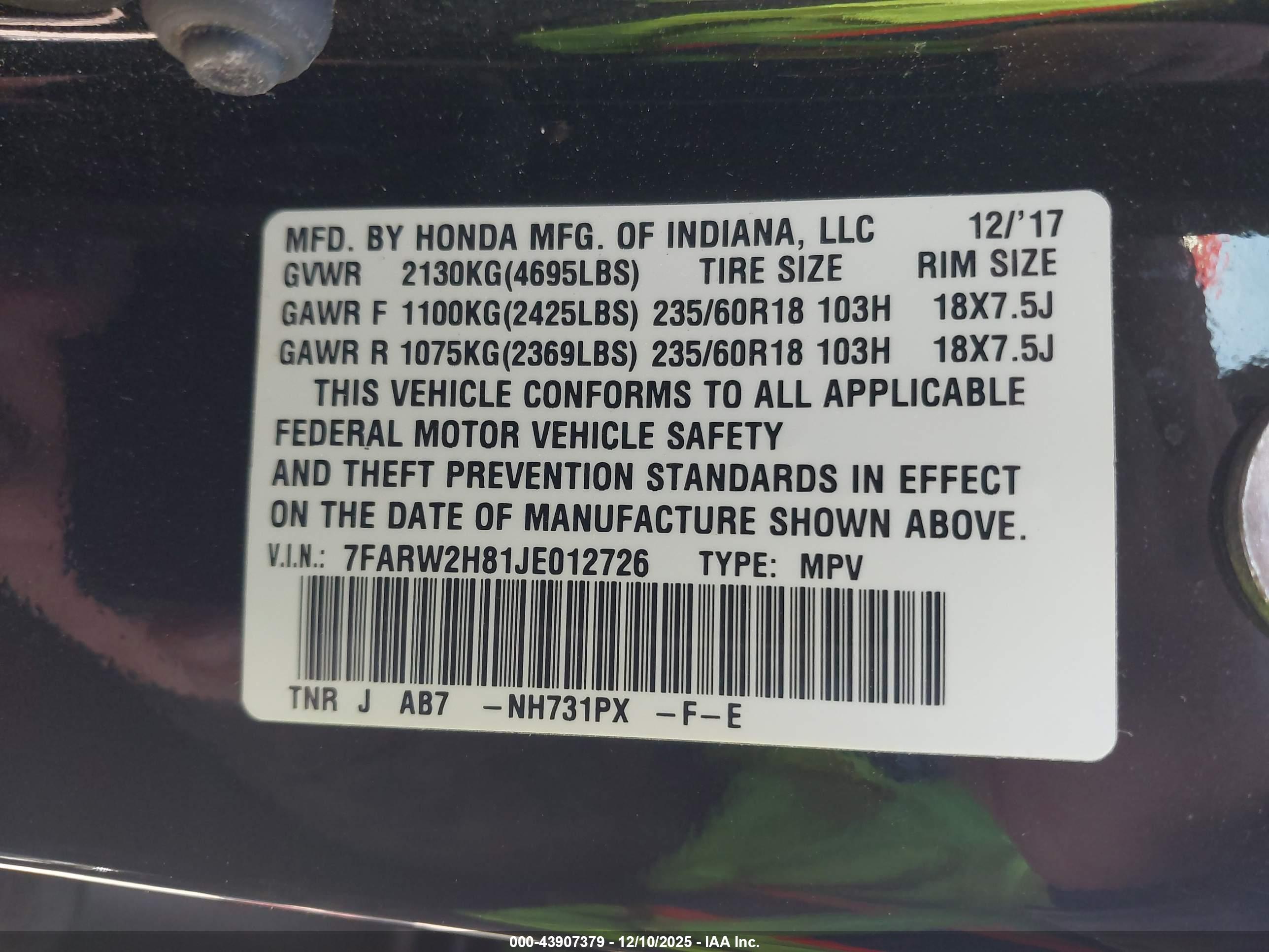 HONDA CR-V image 9