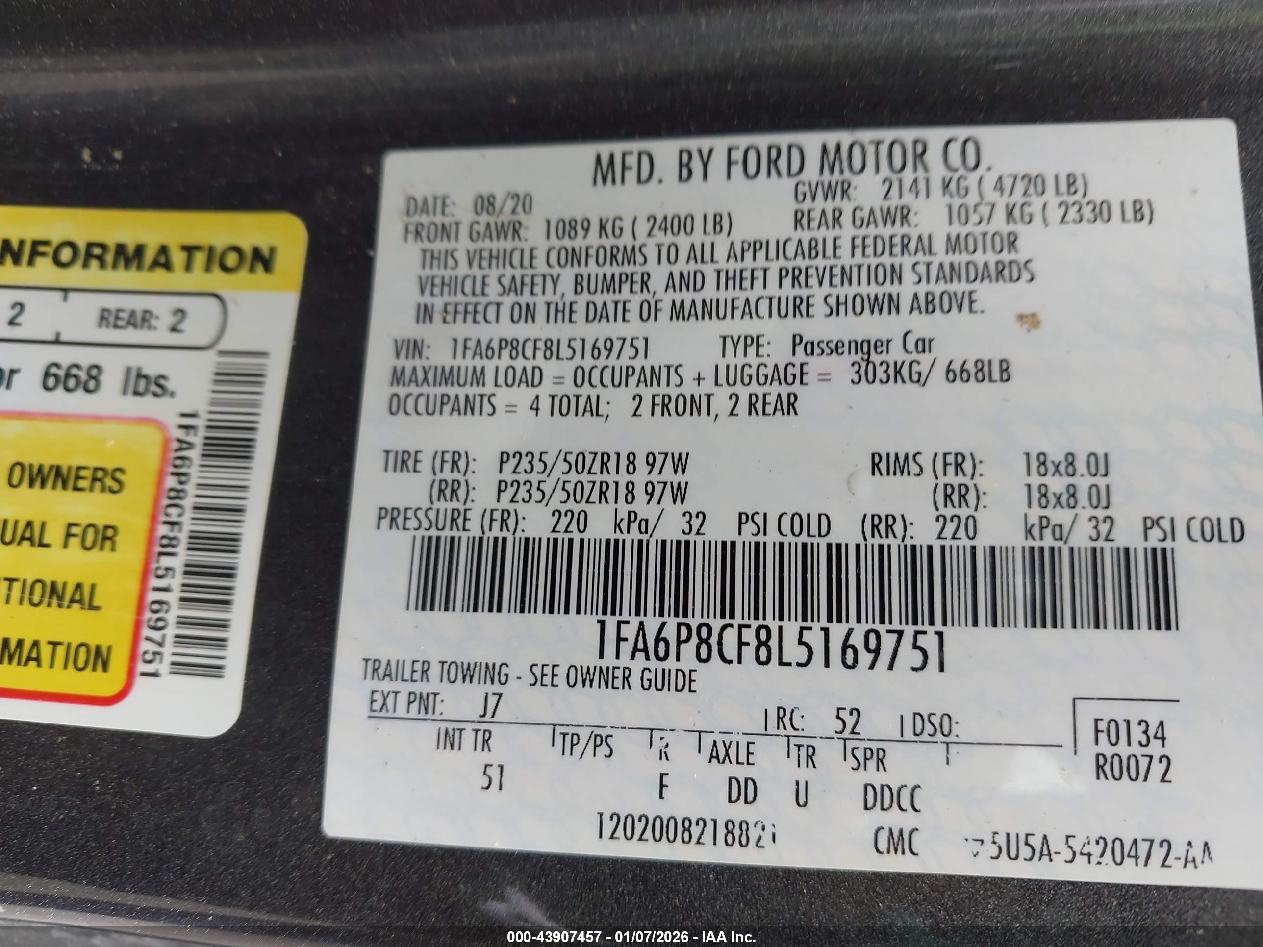 FORD MUSTANG image 9