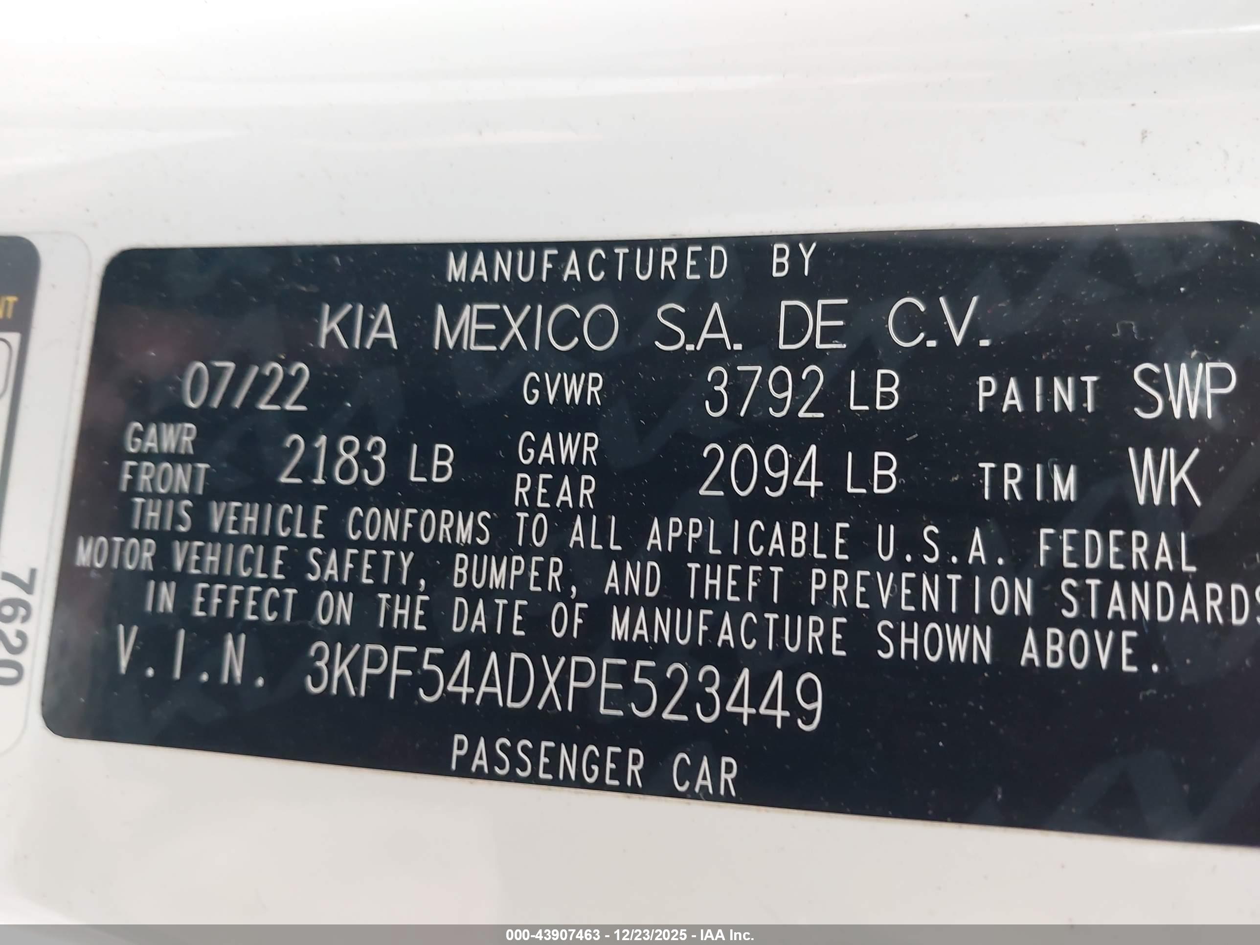 KIA FORTE image 9
