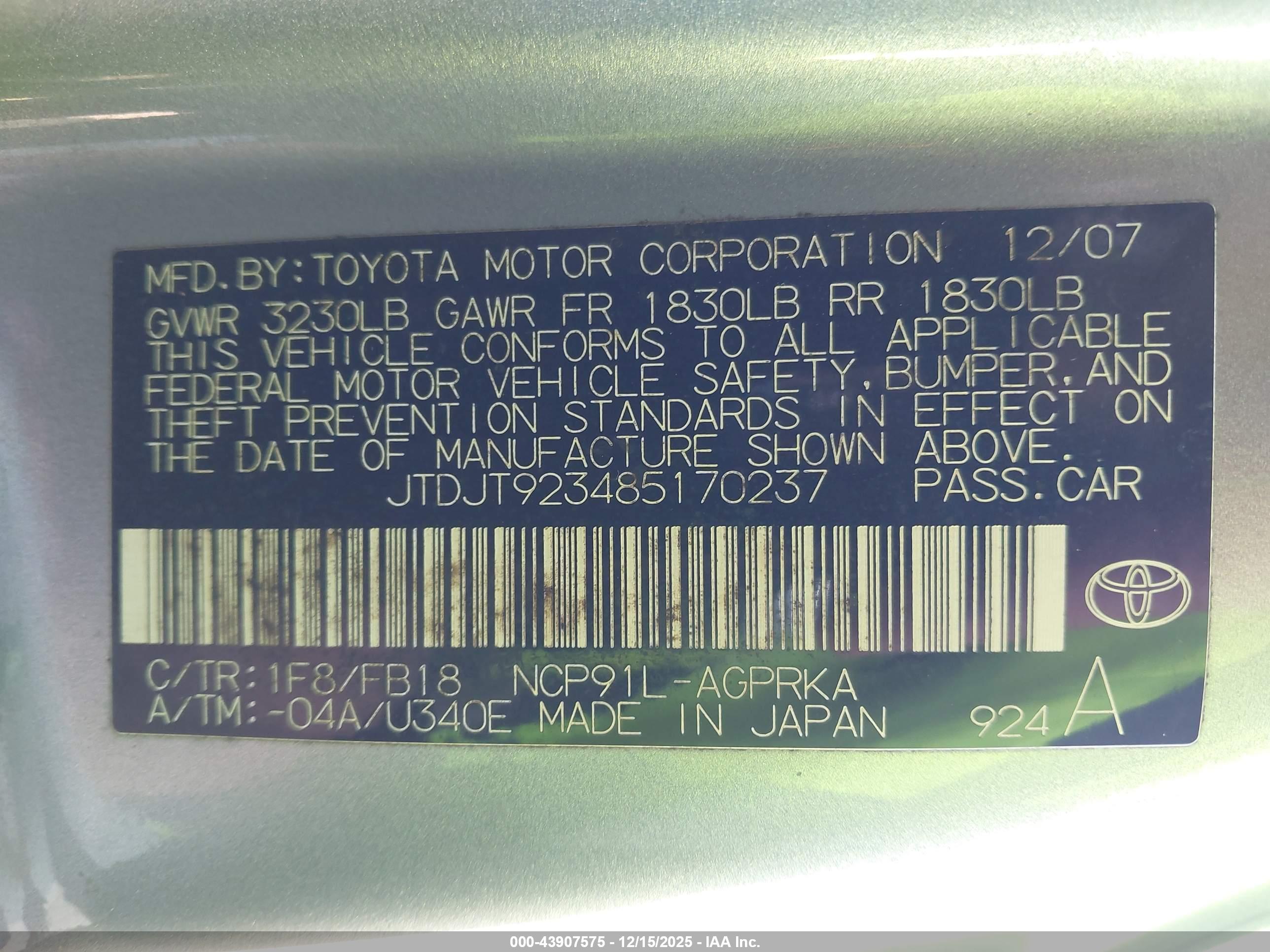 TOYOTA YARIS image 9