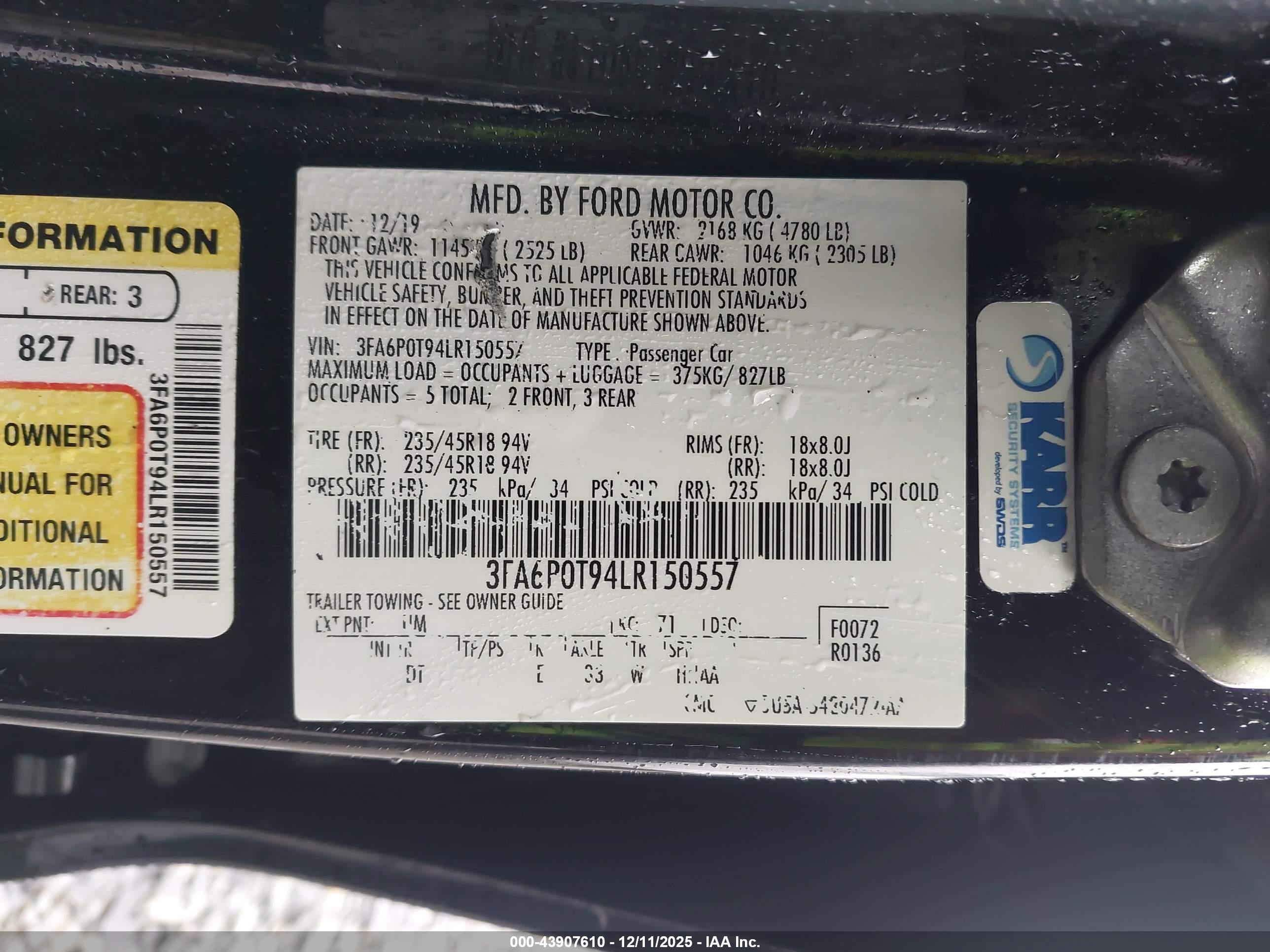 FORD FUSION image 9