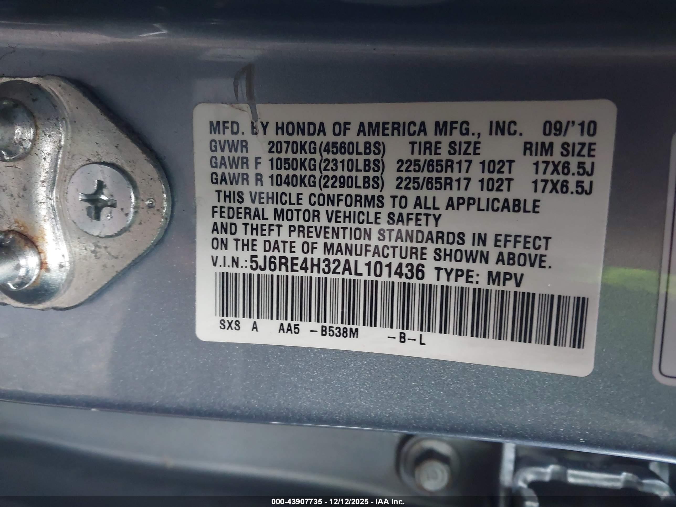 HONDA CR-V image 9