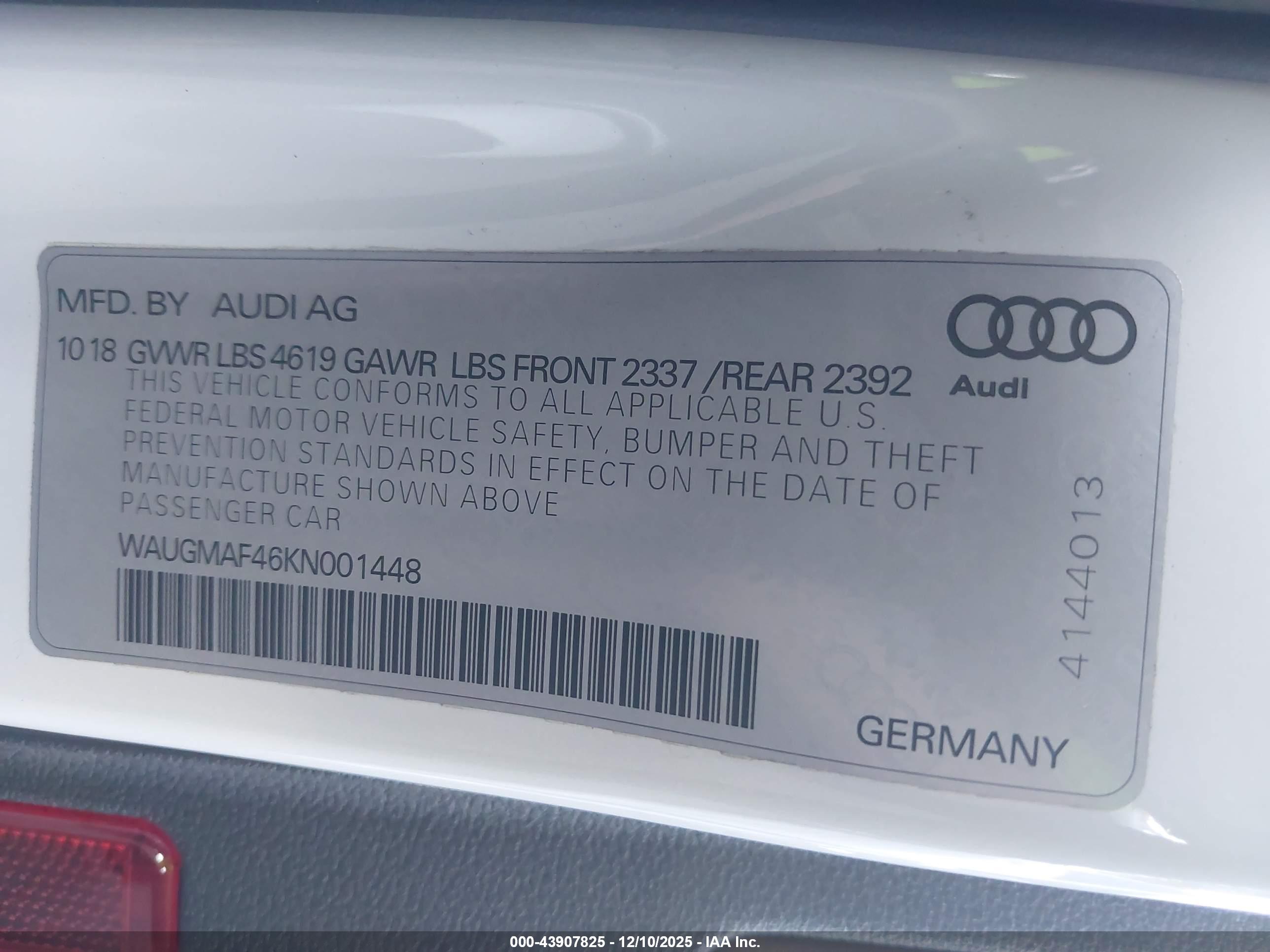 AUDI A4 image 9