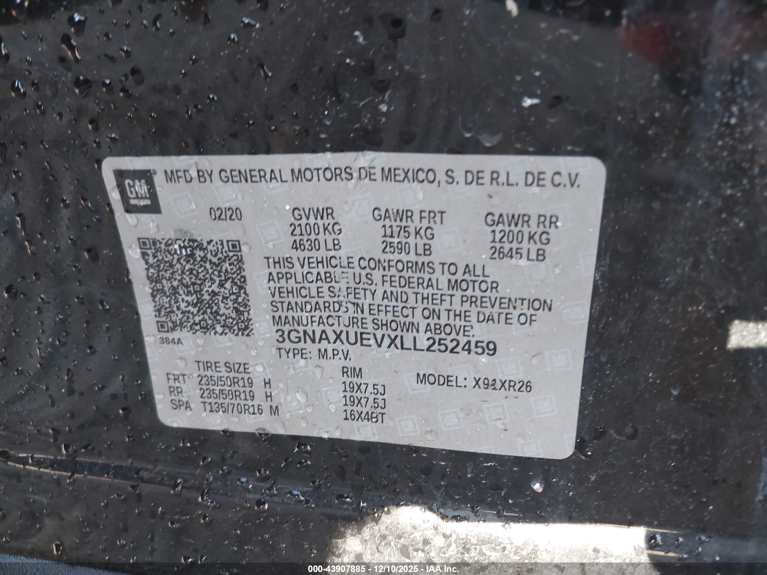 CHEVROLET EQUINOX image 9