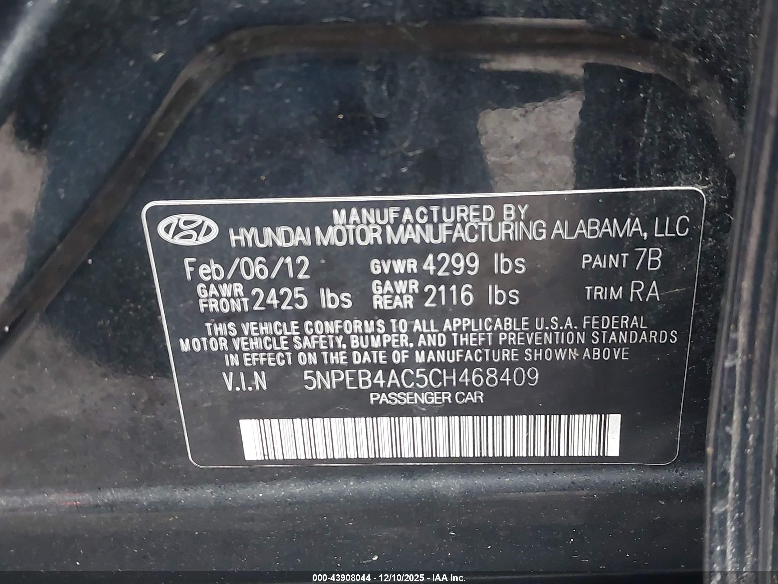HYUNDAI SONATA image 9