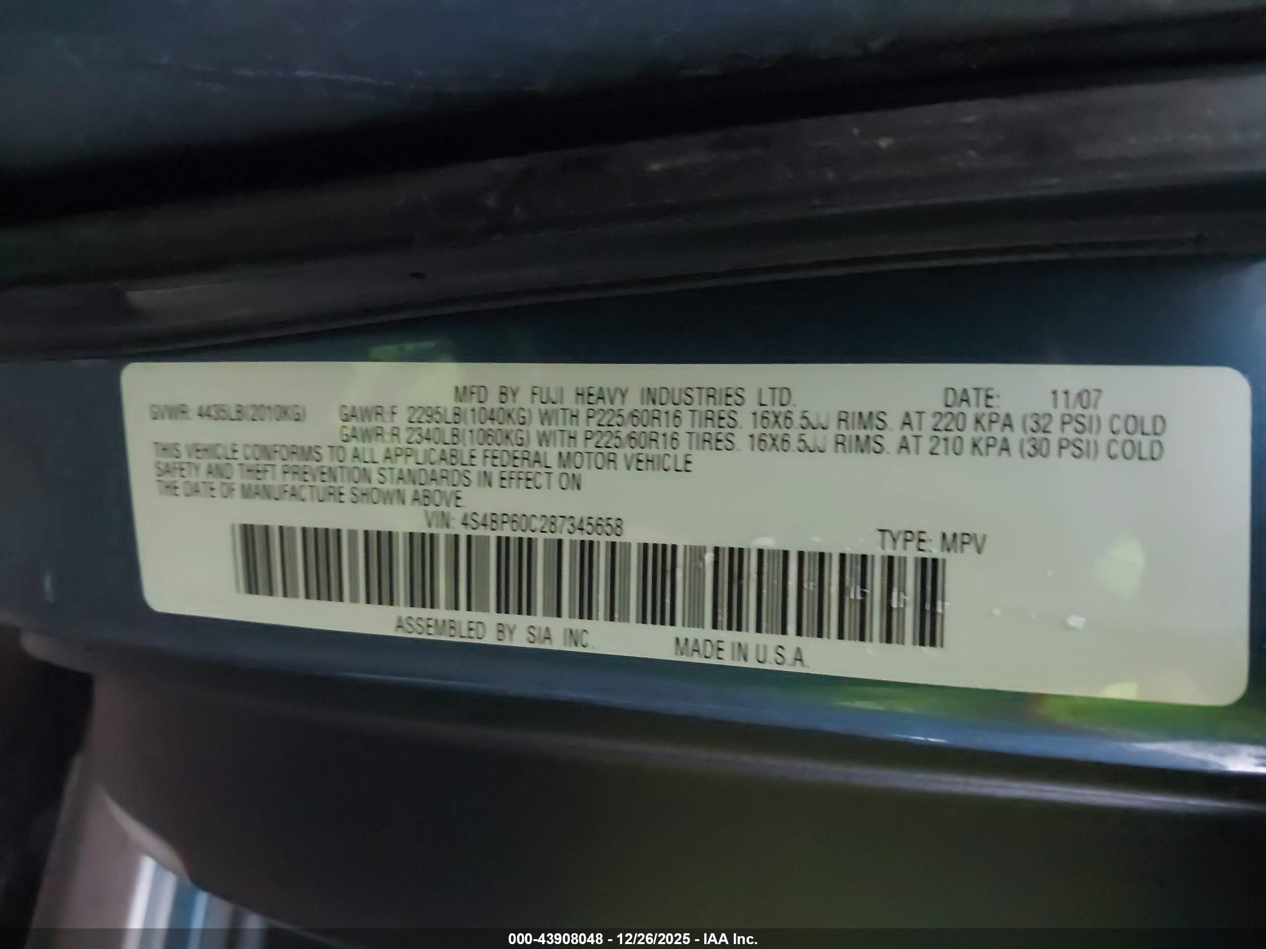 SUBARU OUTBACK image 9