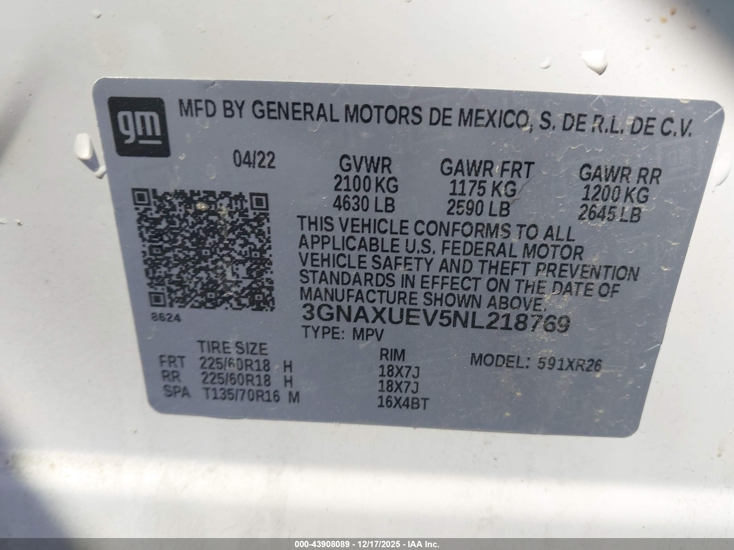 CHEVROLET EQUINOX image 9