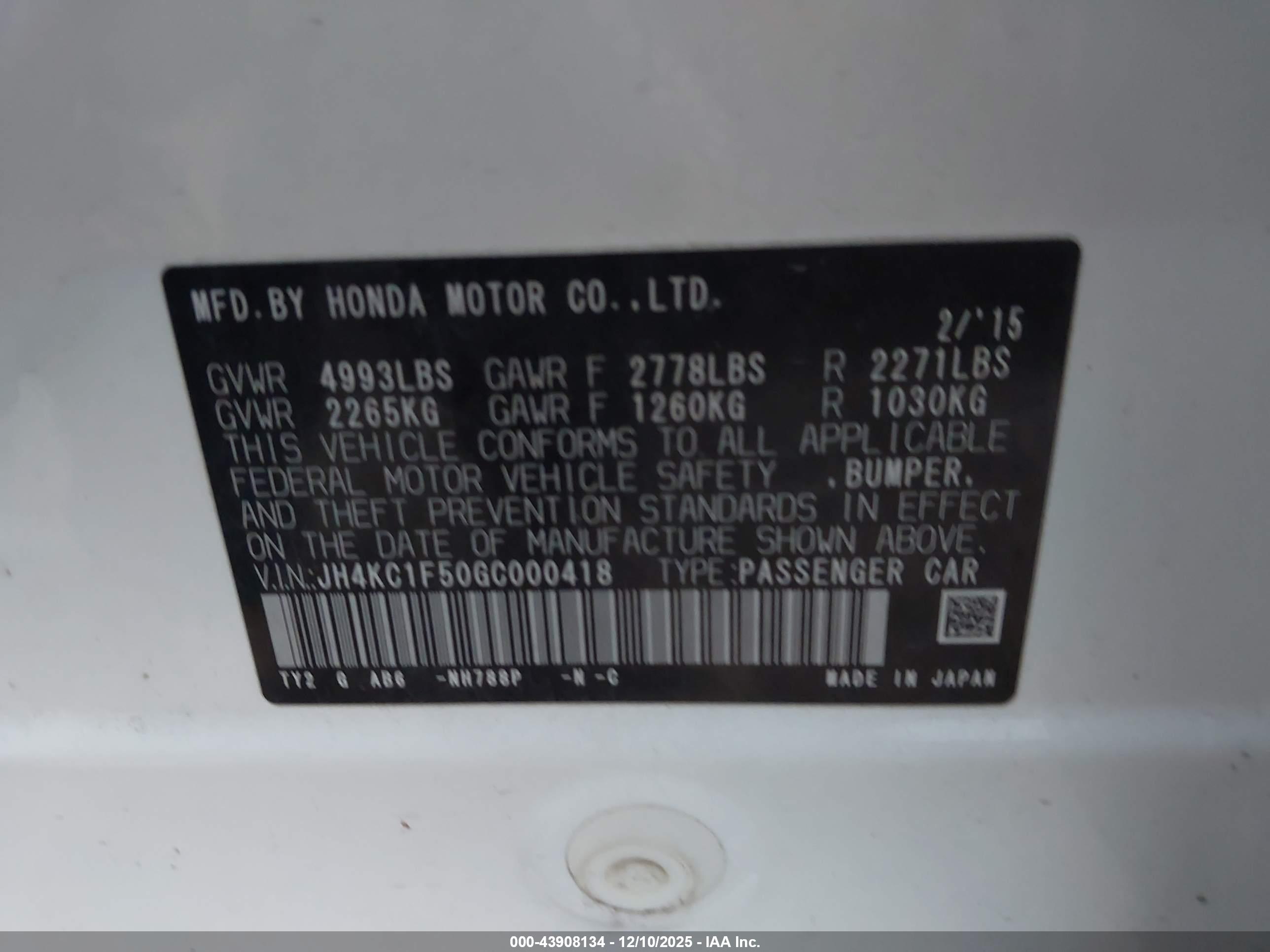 ACURA RLX image 9