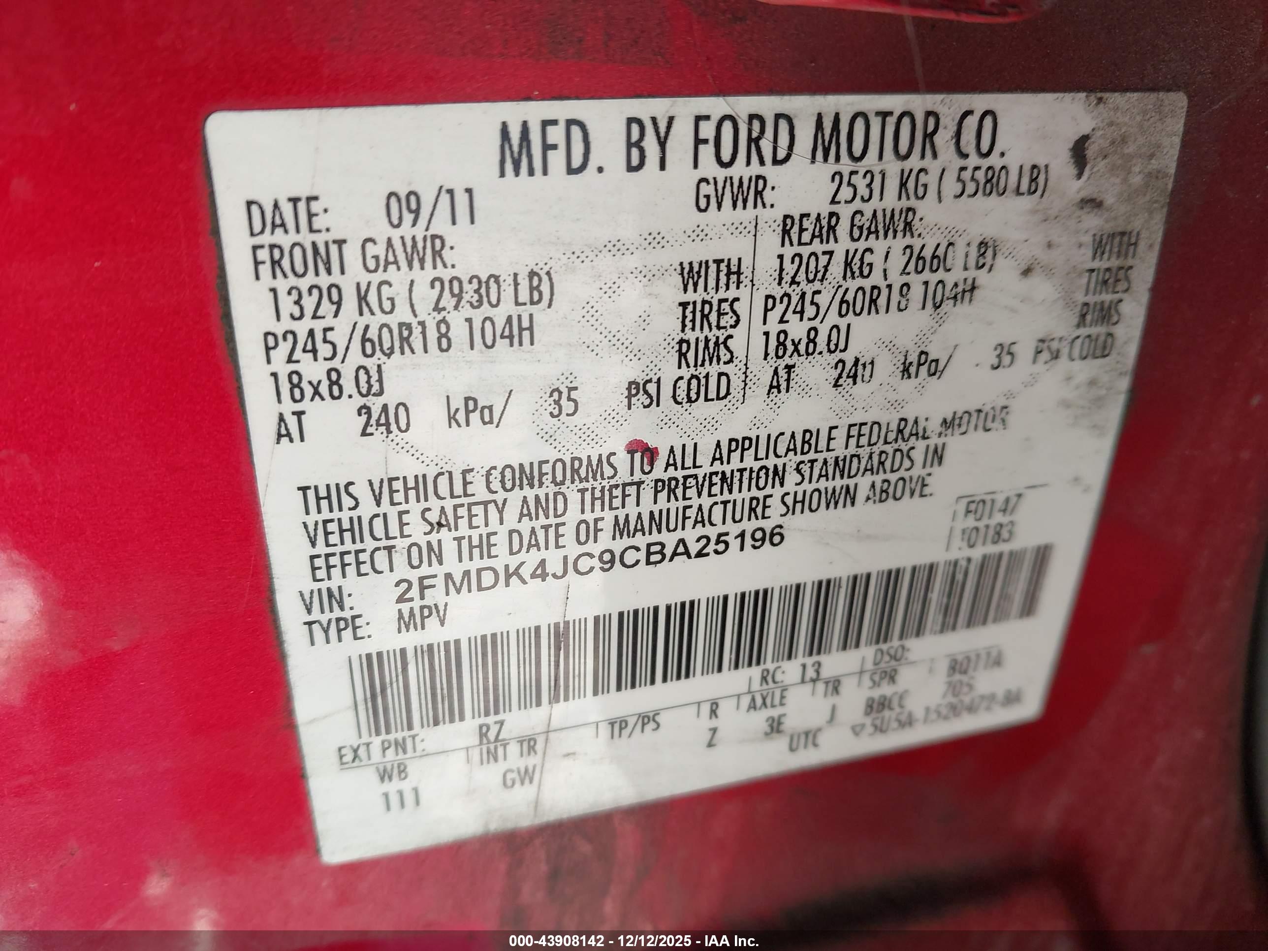 FORD EDGE image 9