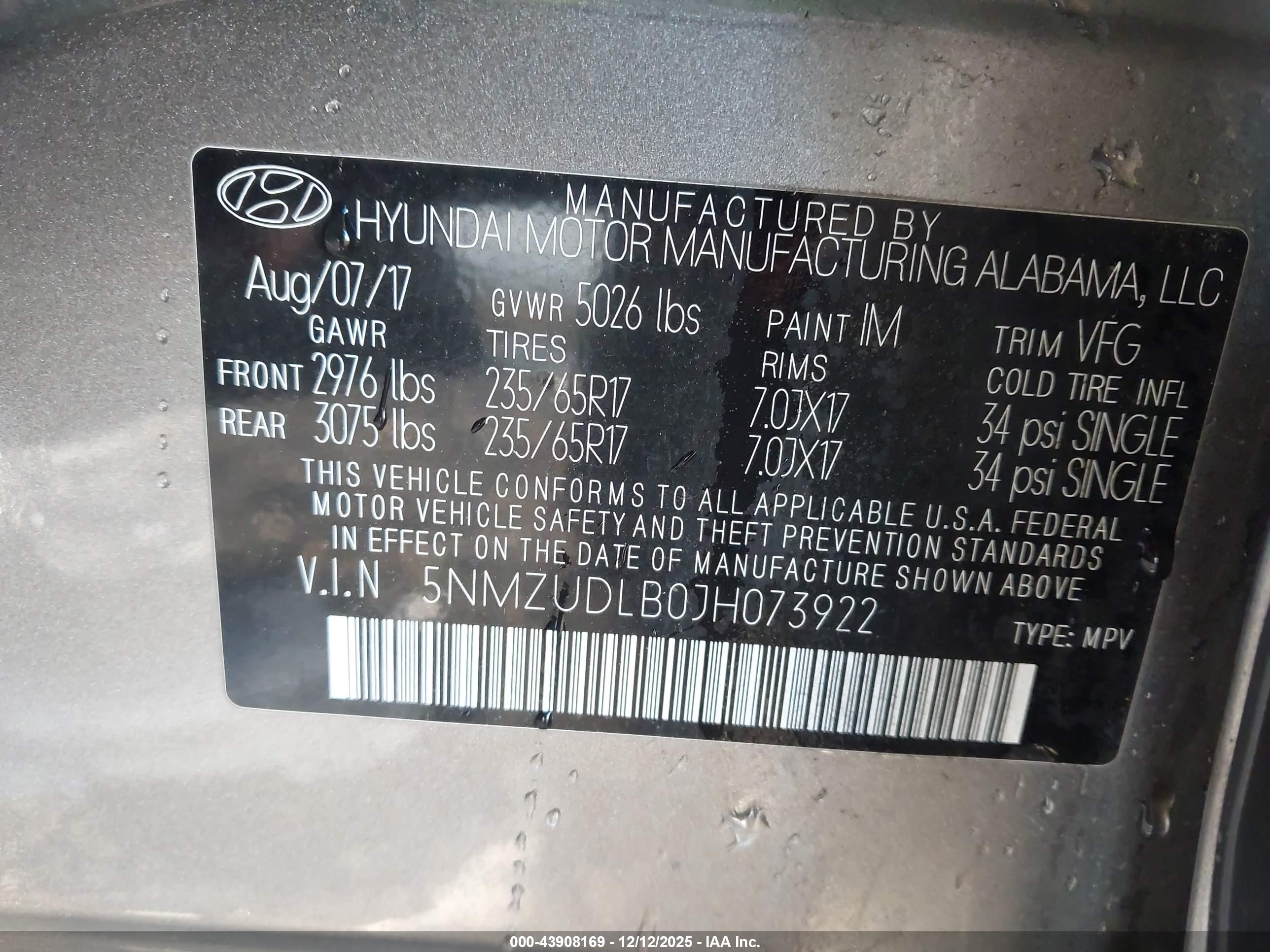 HYUNDAI SANTA image 9