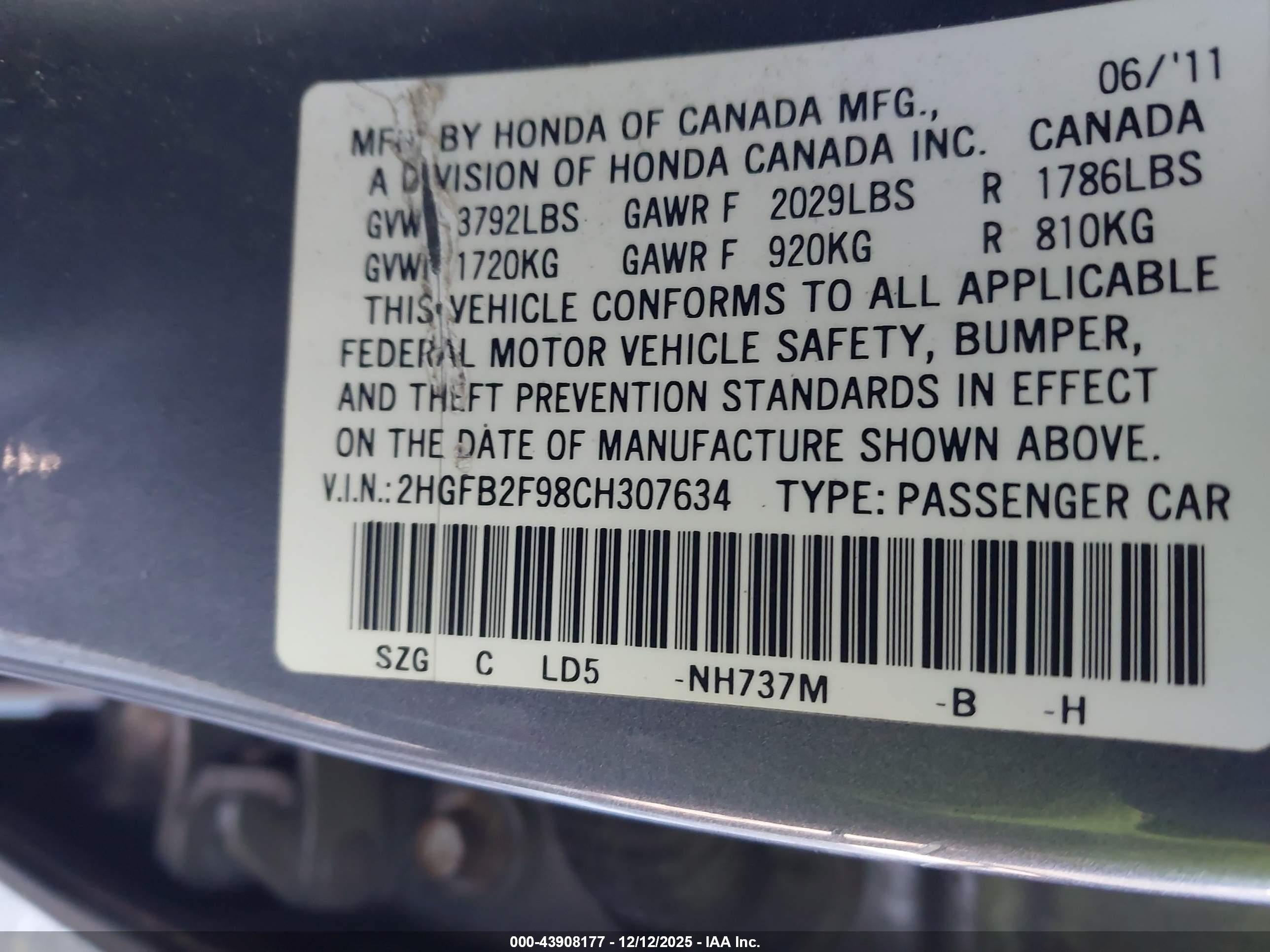 HONDA CIVIC image 9