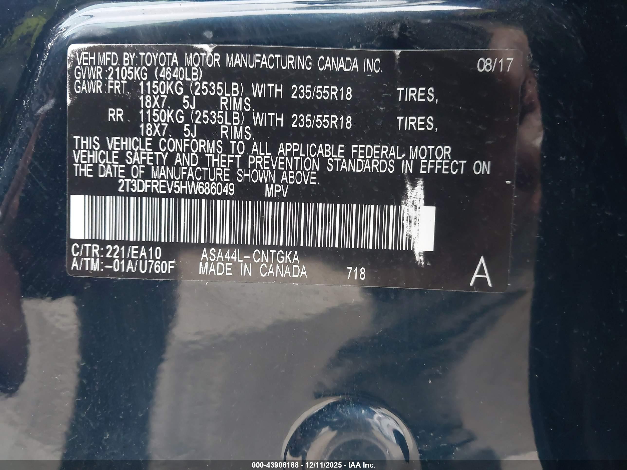 TOYOTA RAV4 image 9
