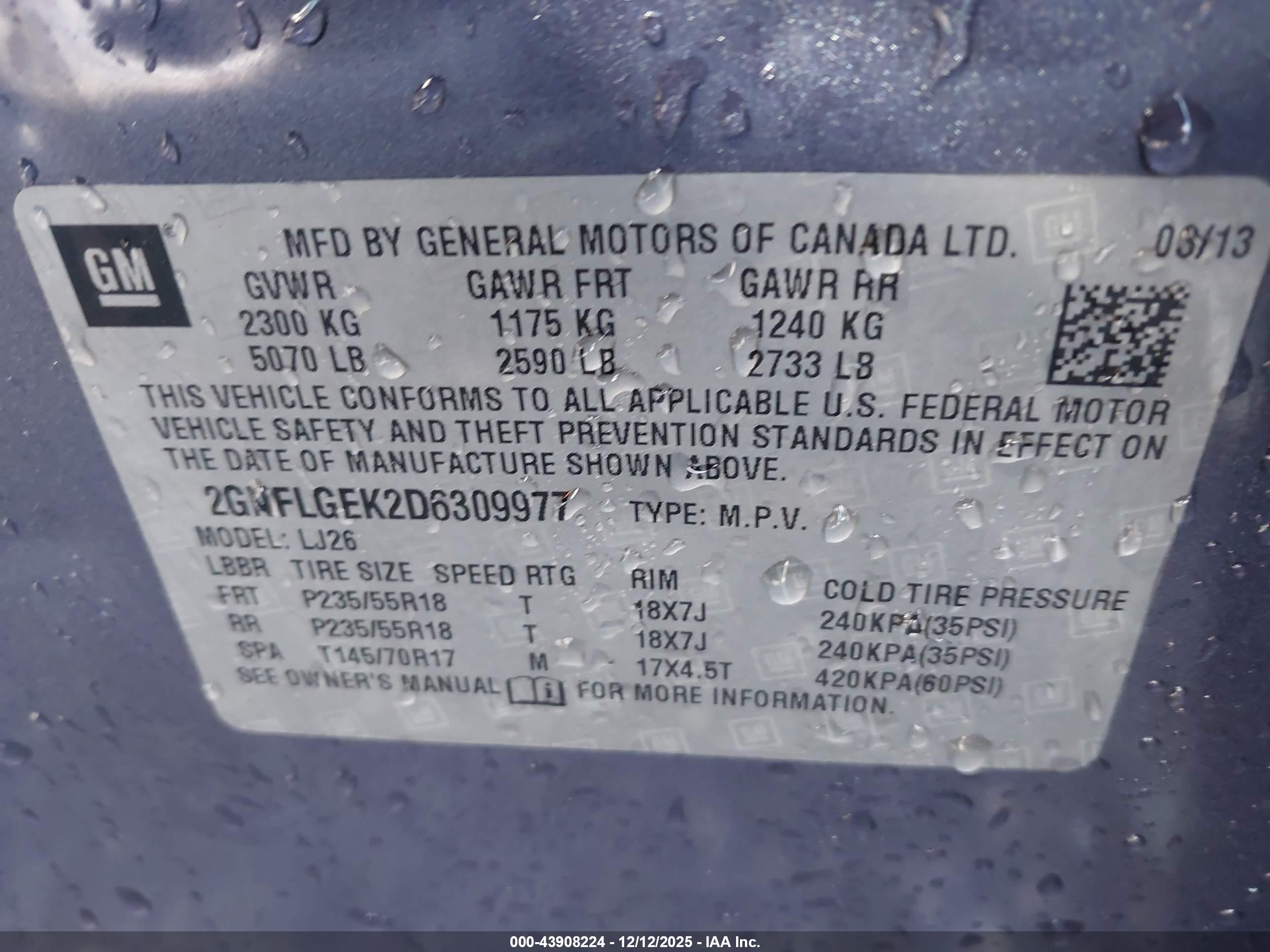 CHEVROLET EQUINOX image 9
