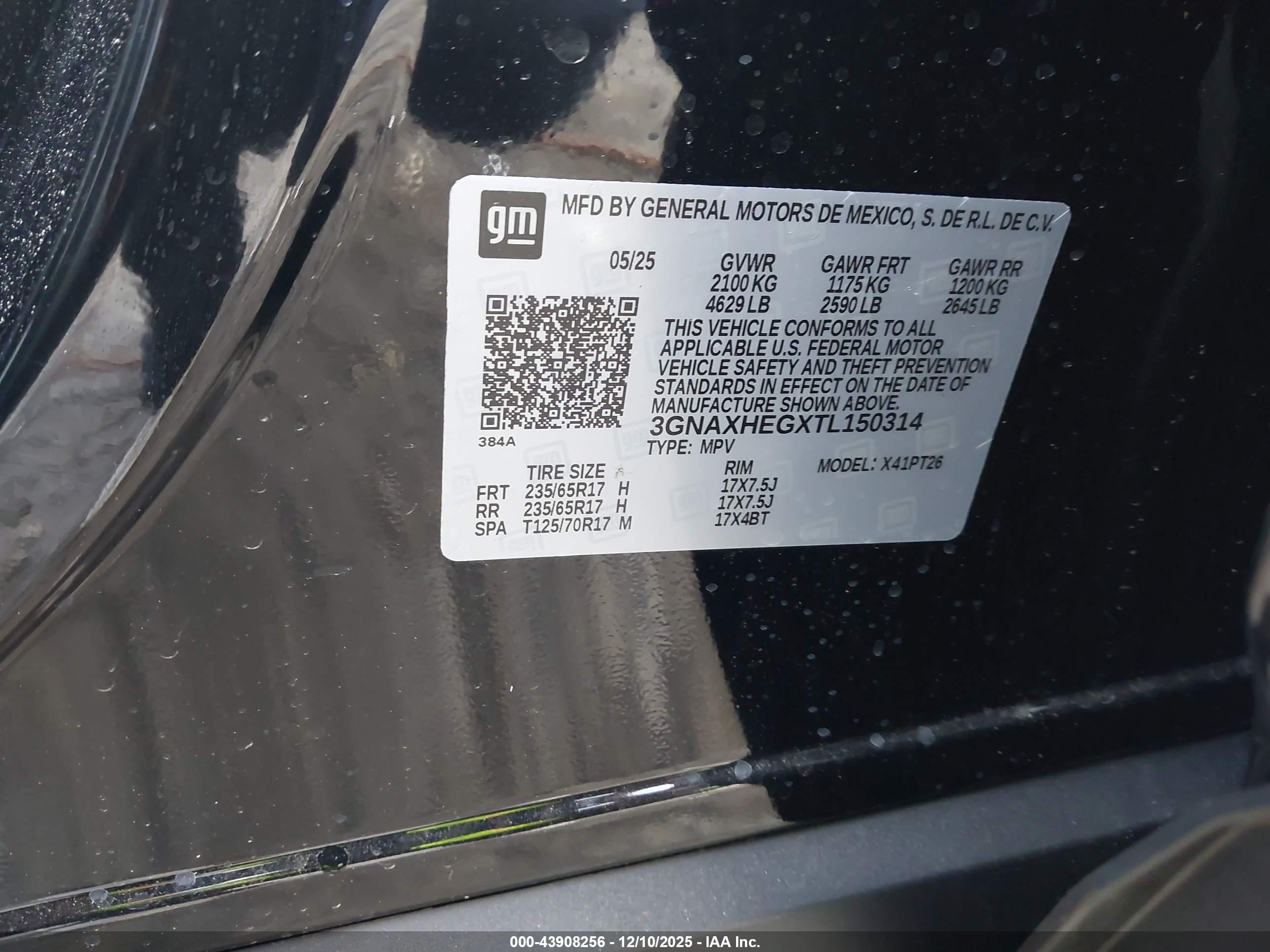 CHEVROLET EQUINOX image 9