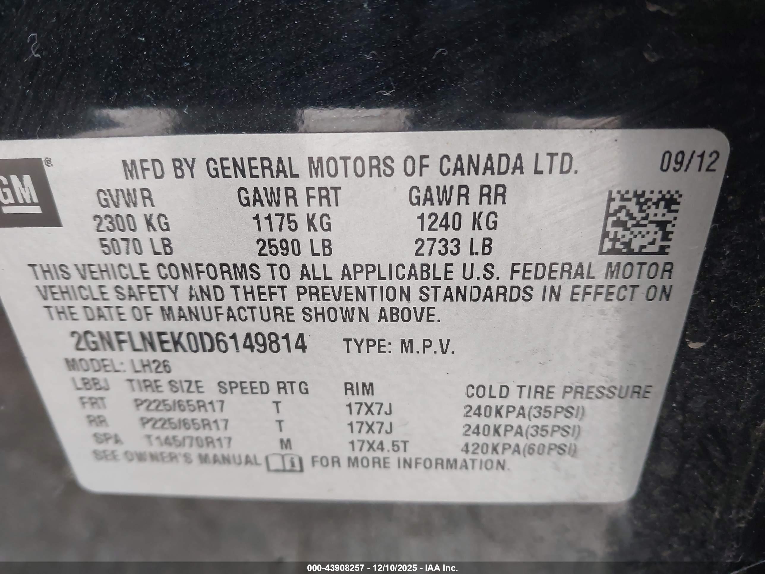 CHEVROLET EQUINOX image 9