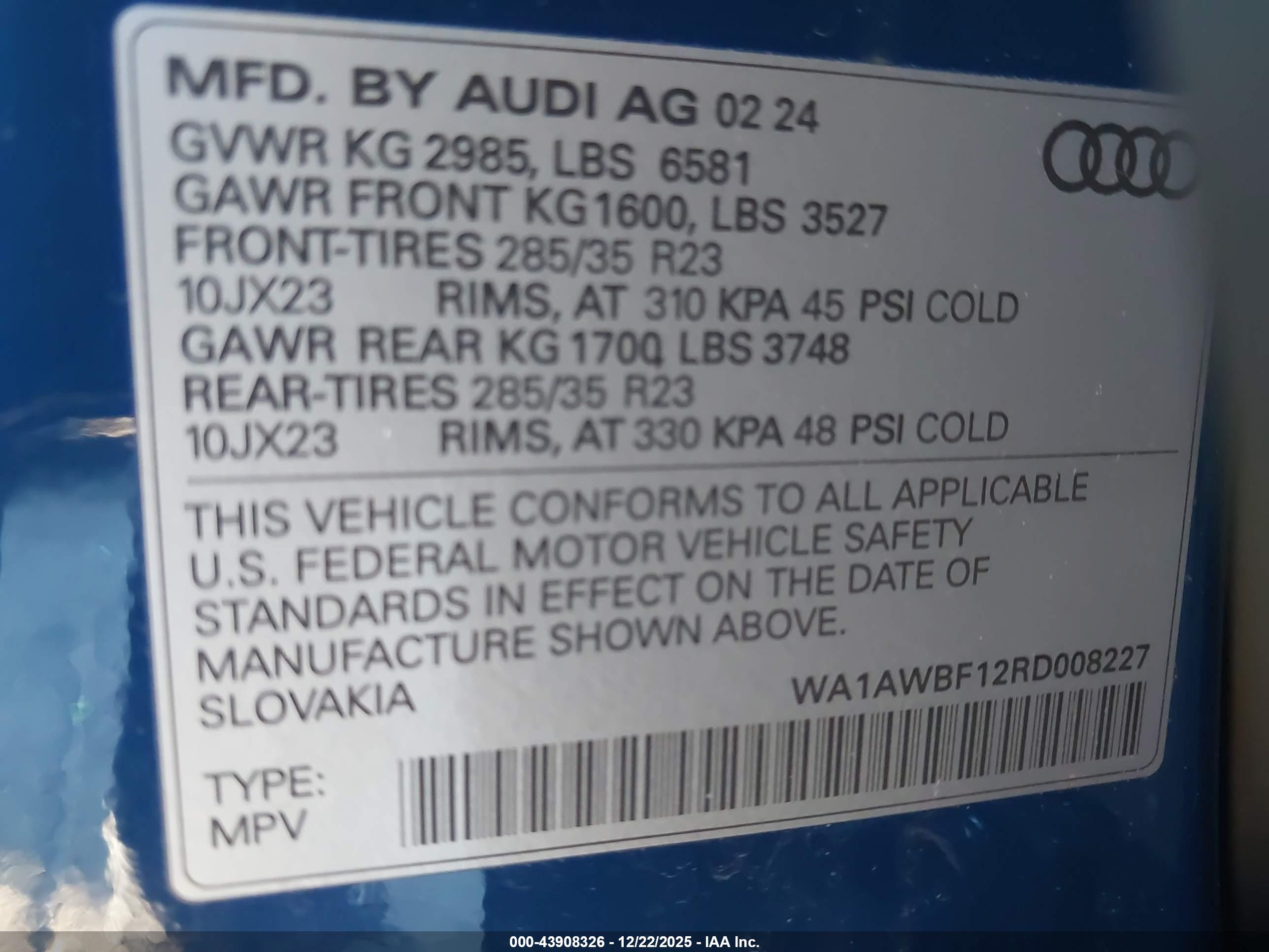 AUDI SQ8 image 9