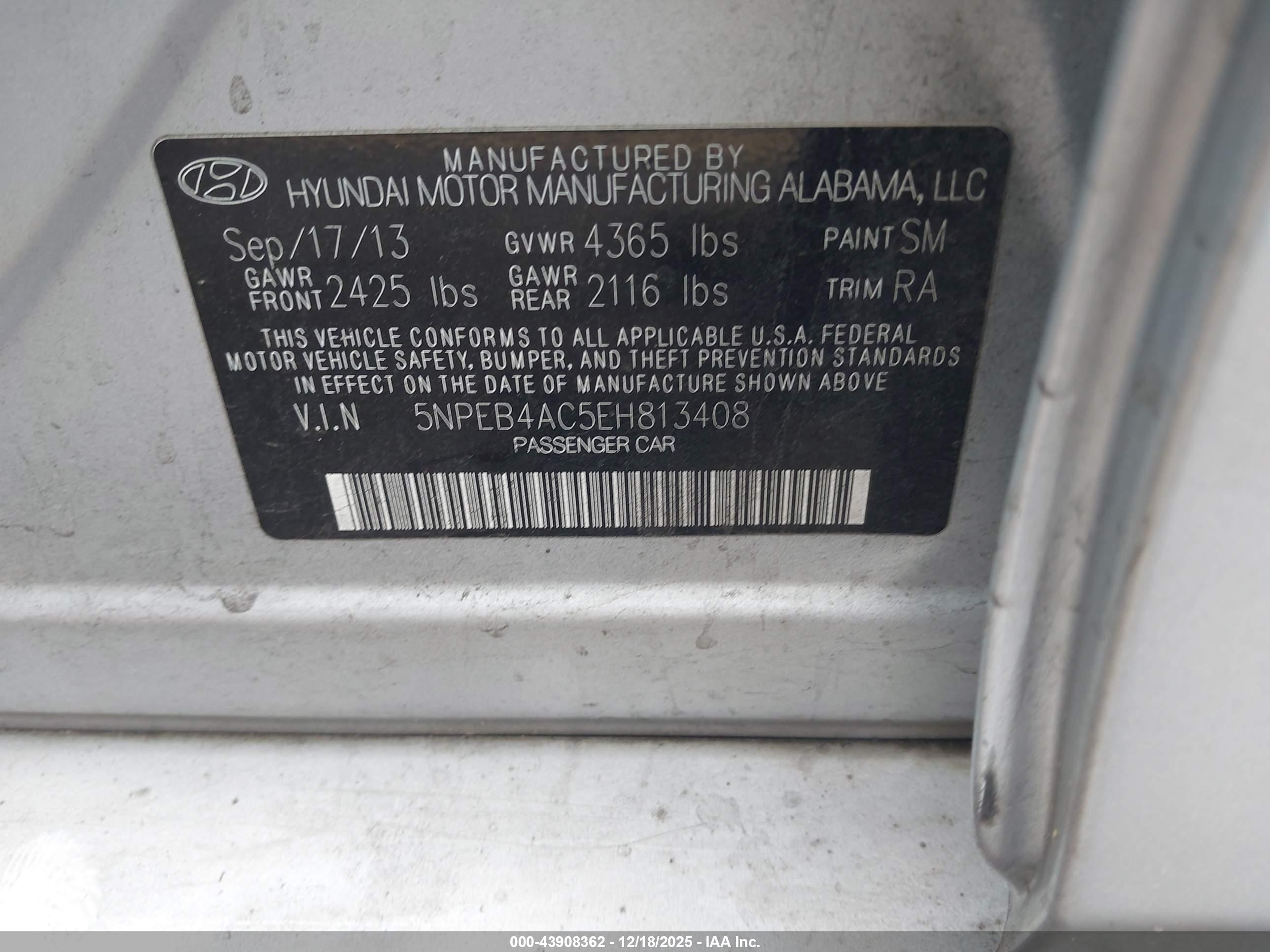 HYUNDAI SONATA image 9