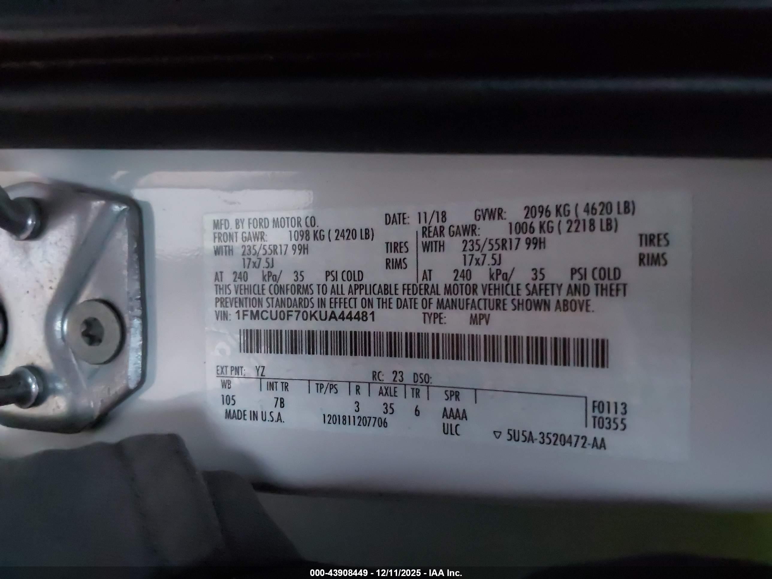 FORD ESCAPE image 9