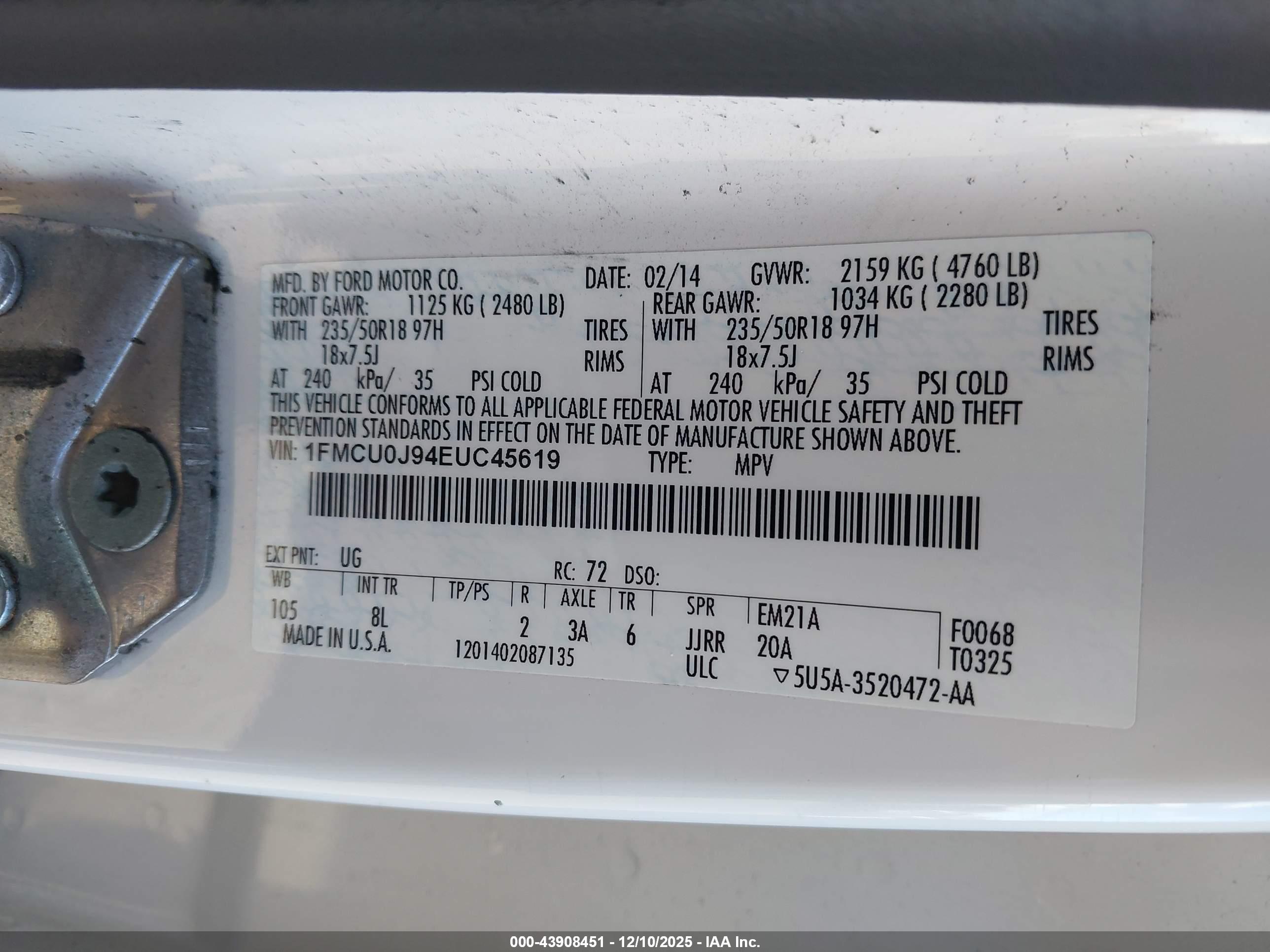 FORD ESCAPE image 9