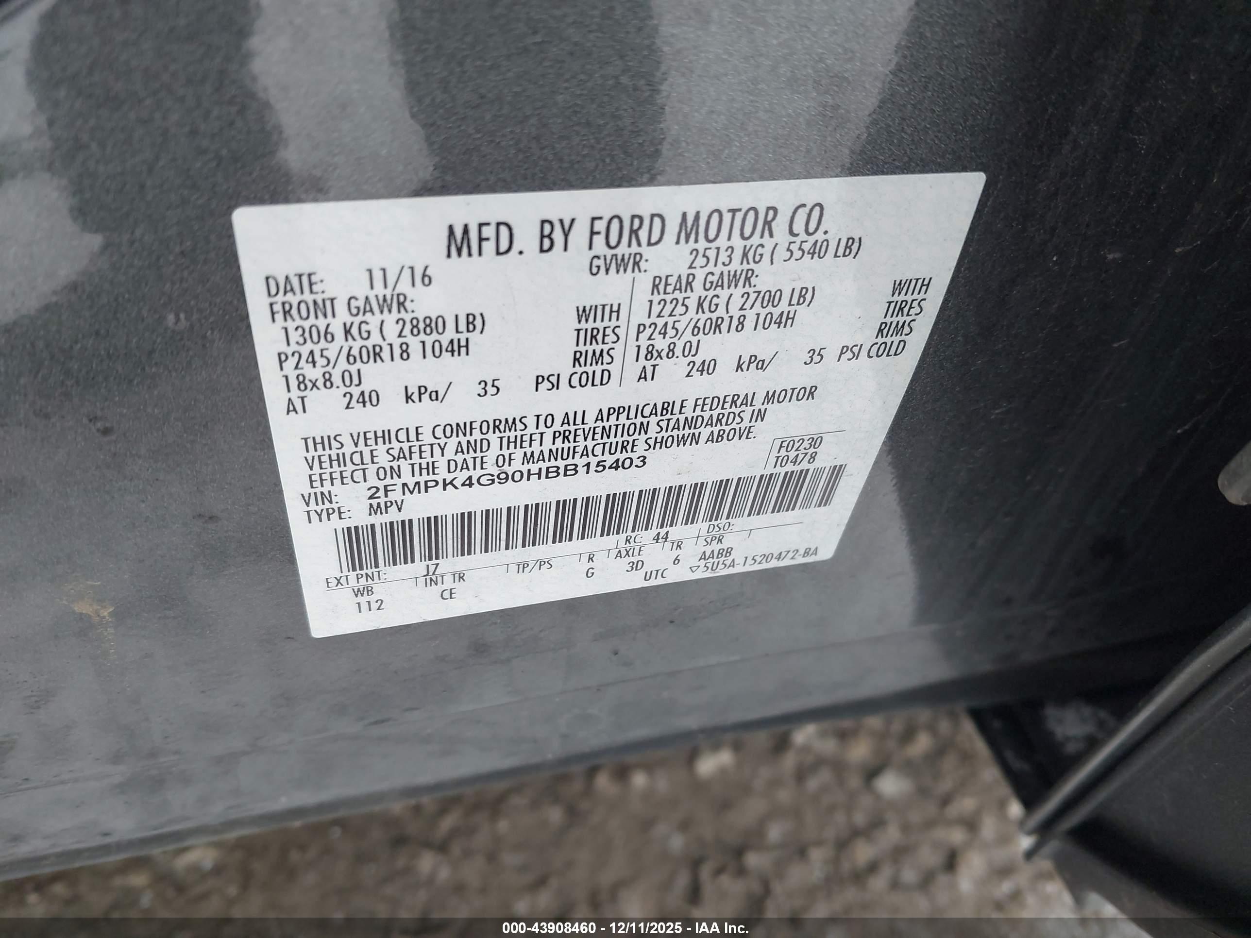 FORD EDGE image 9