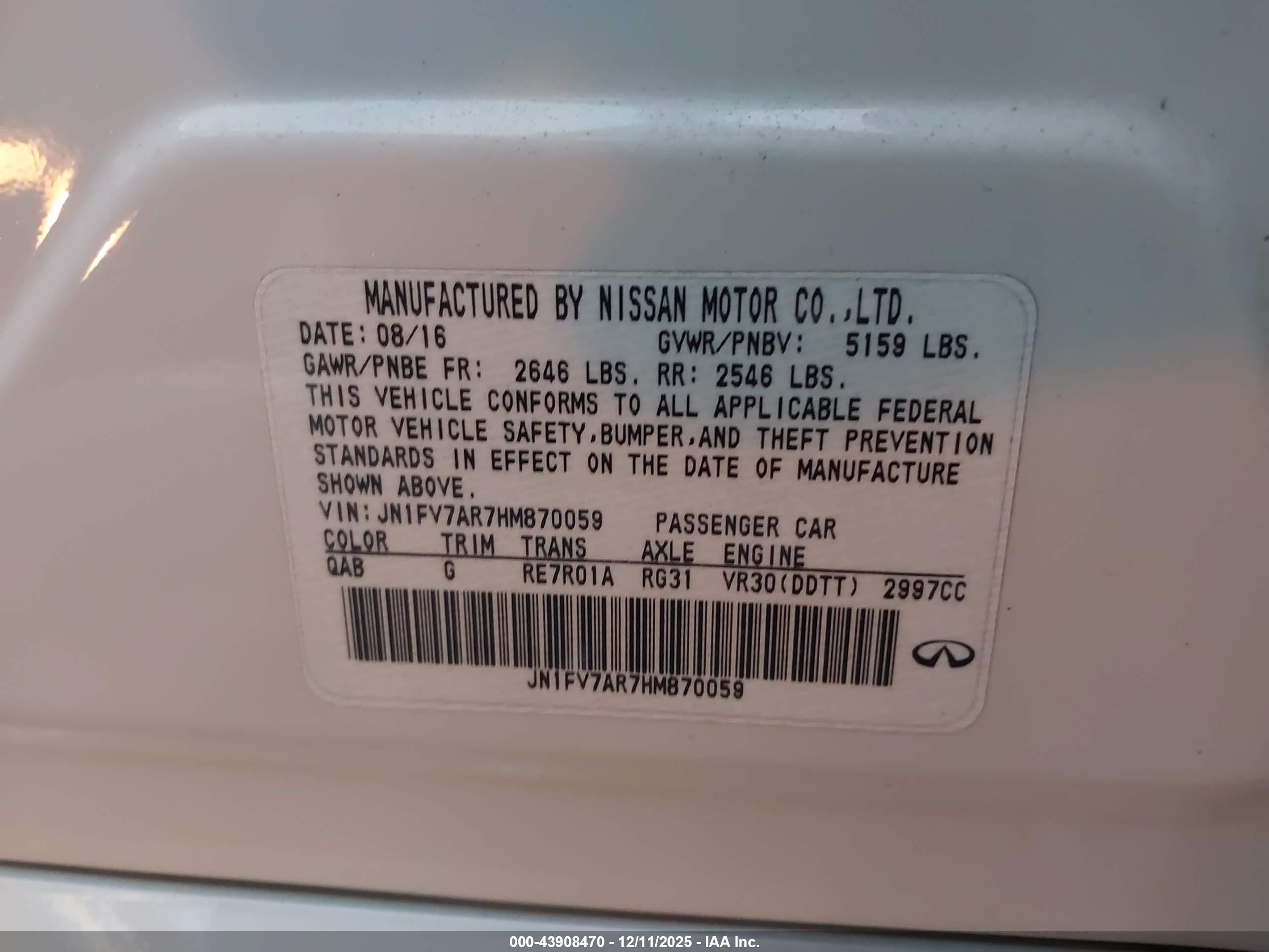 INFINITI Q50 image 9