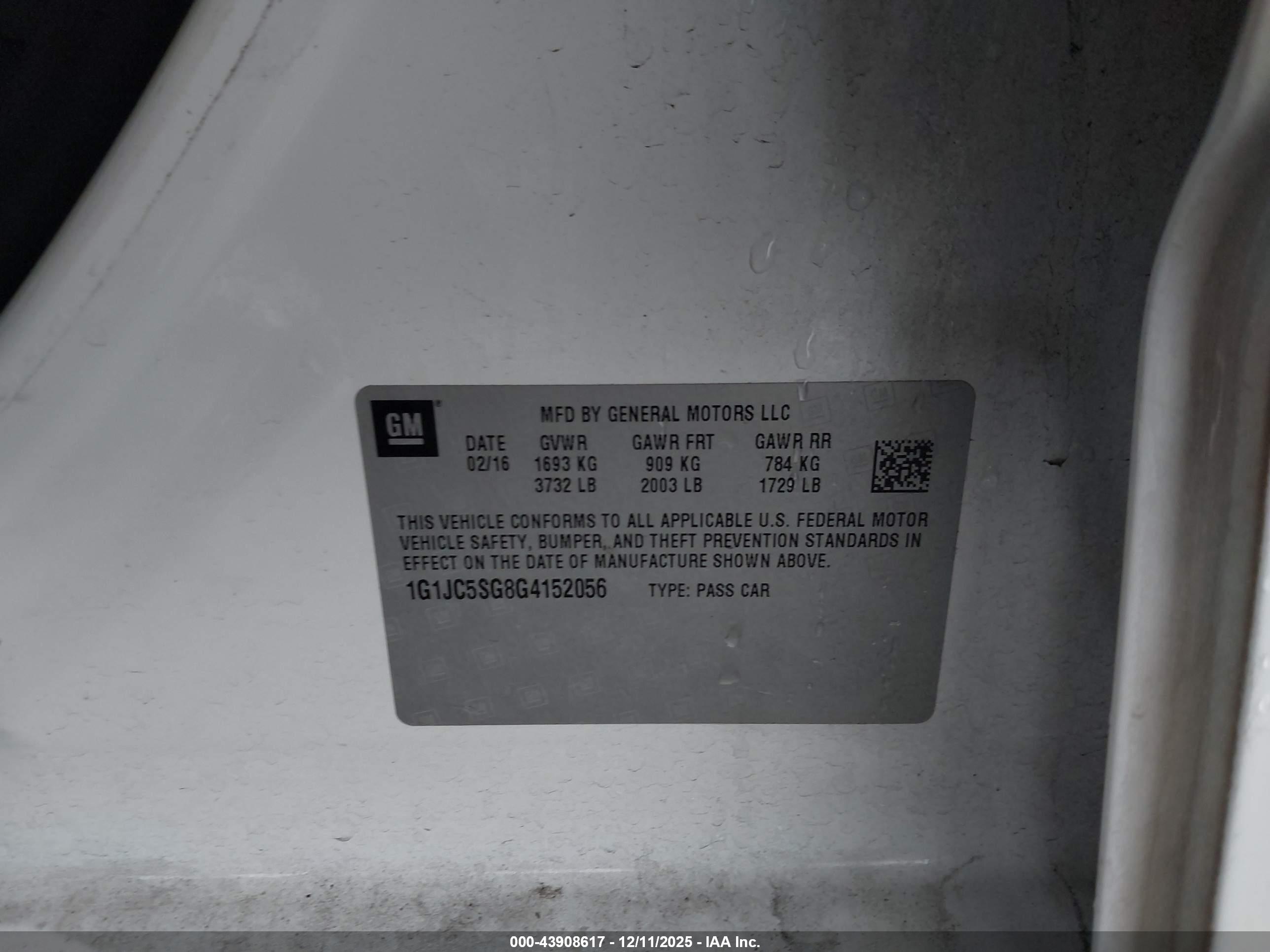 CHEVROLET SONIC image 9