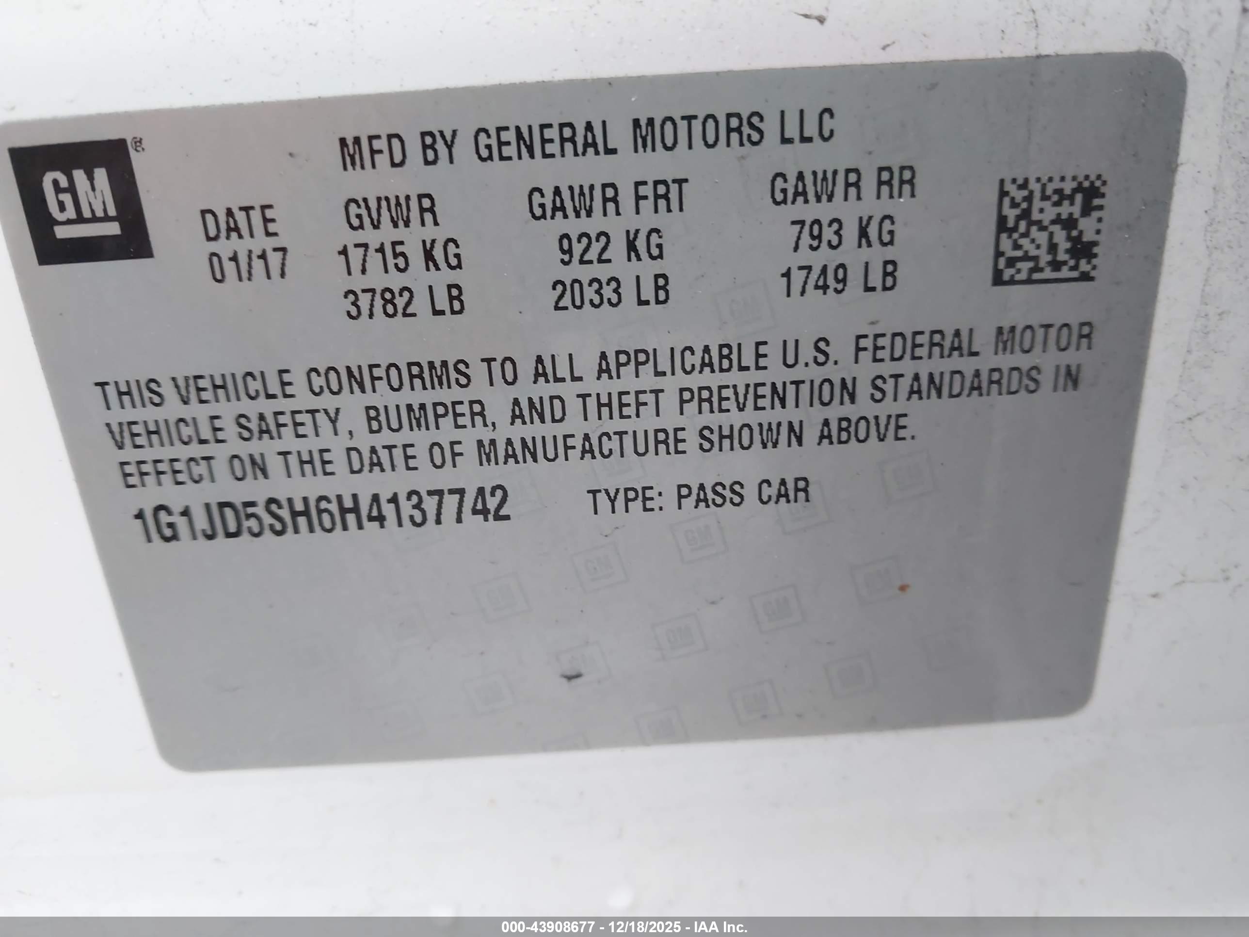 CHEVROLET SONIC image 9